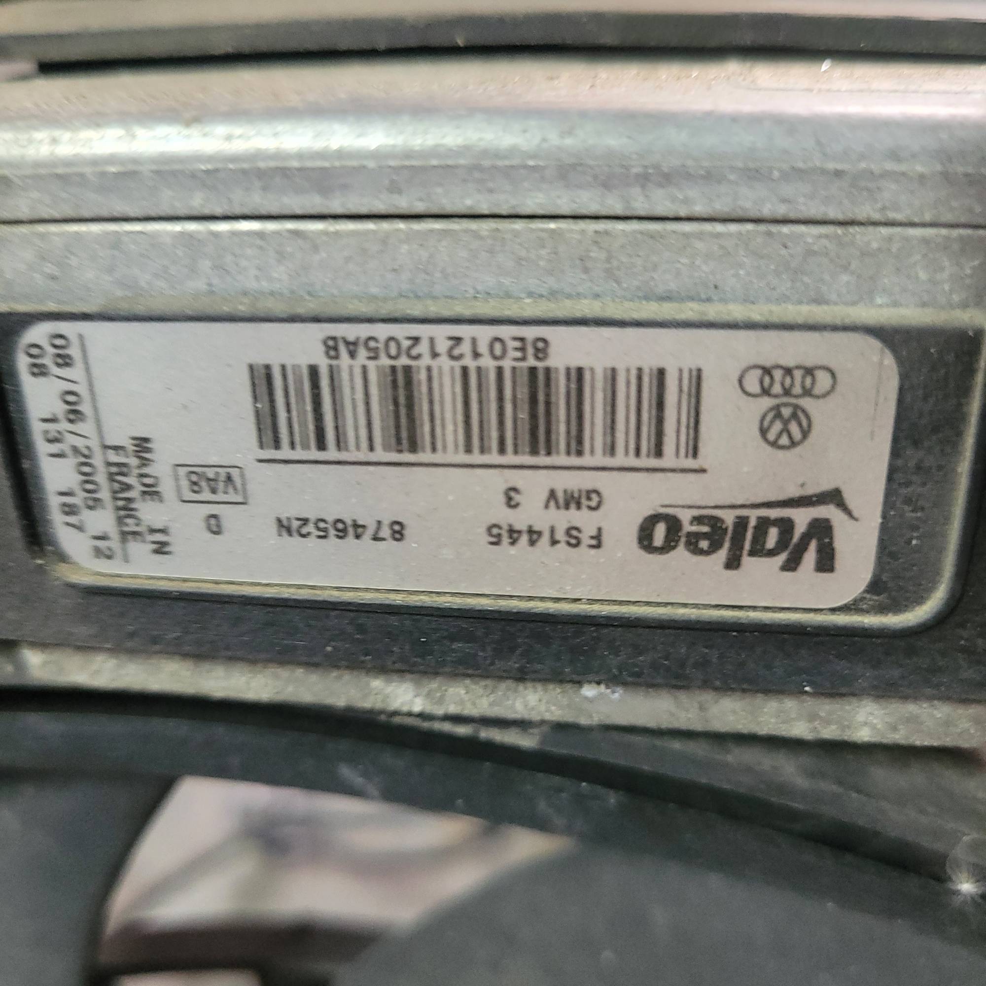8e0121205ab Комплект вентиляторів audi a4 b7