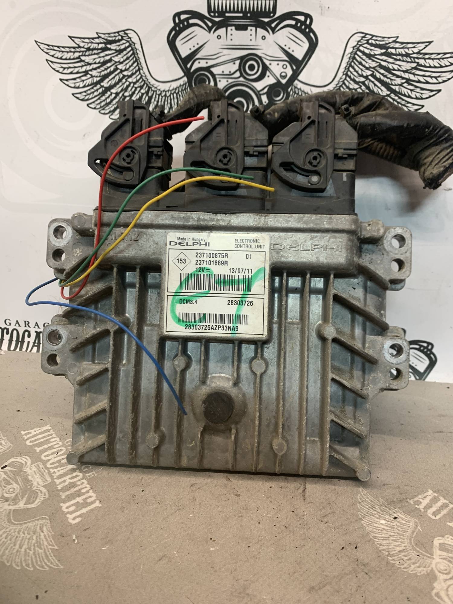 Блок керування двигуном Renault Clio 3 1.5dCi 237100875r