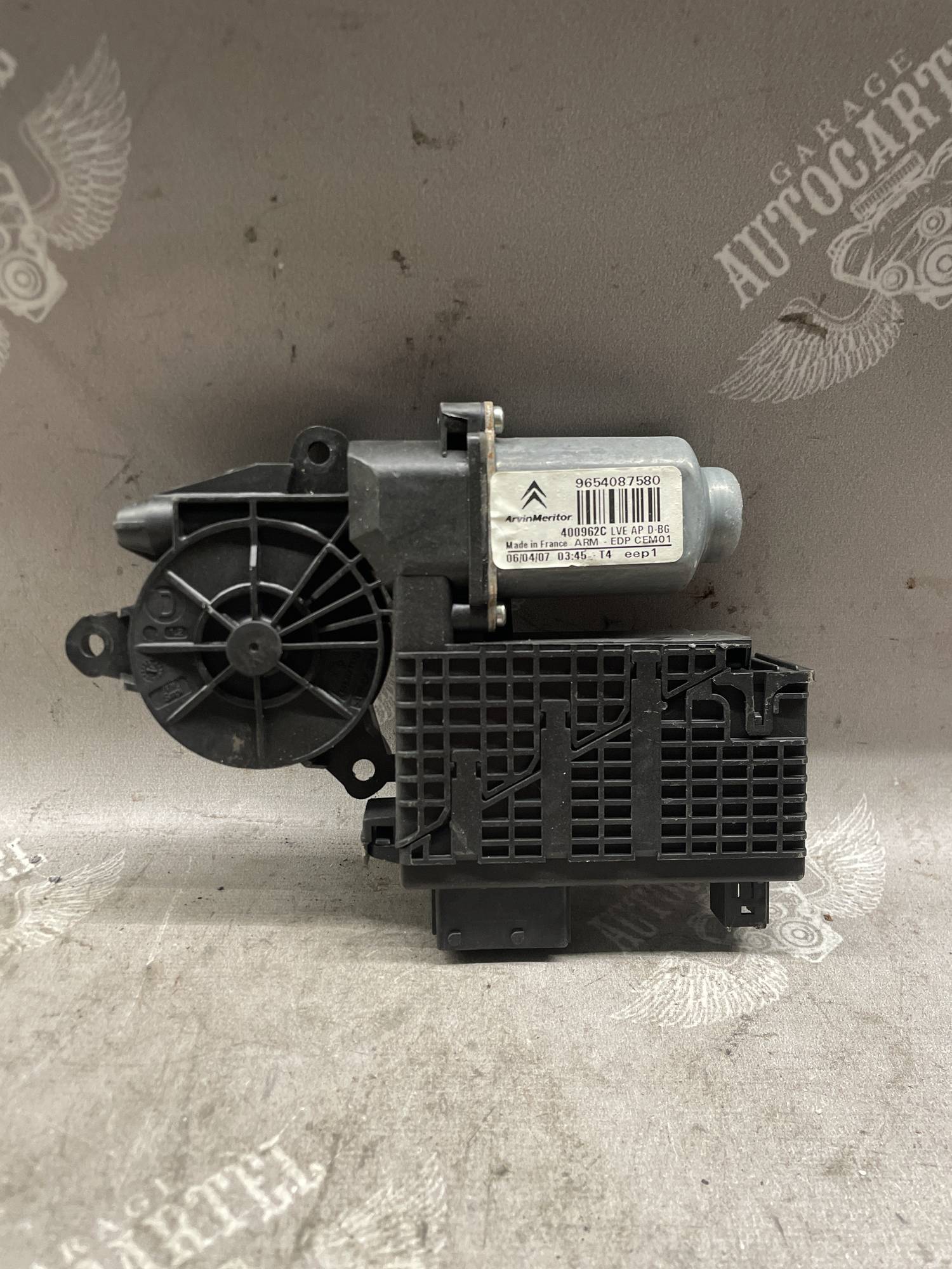 Моторчик склопідйомника двері передньої правої Citroen C4 Picasso 9654087580