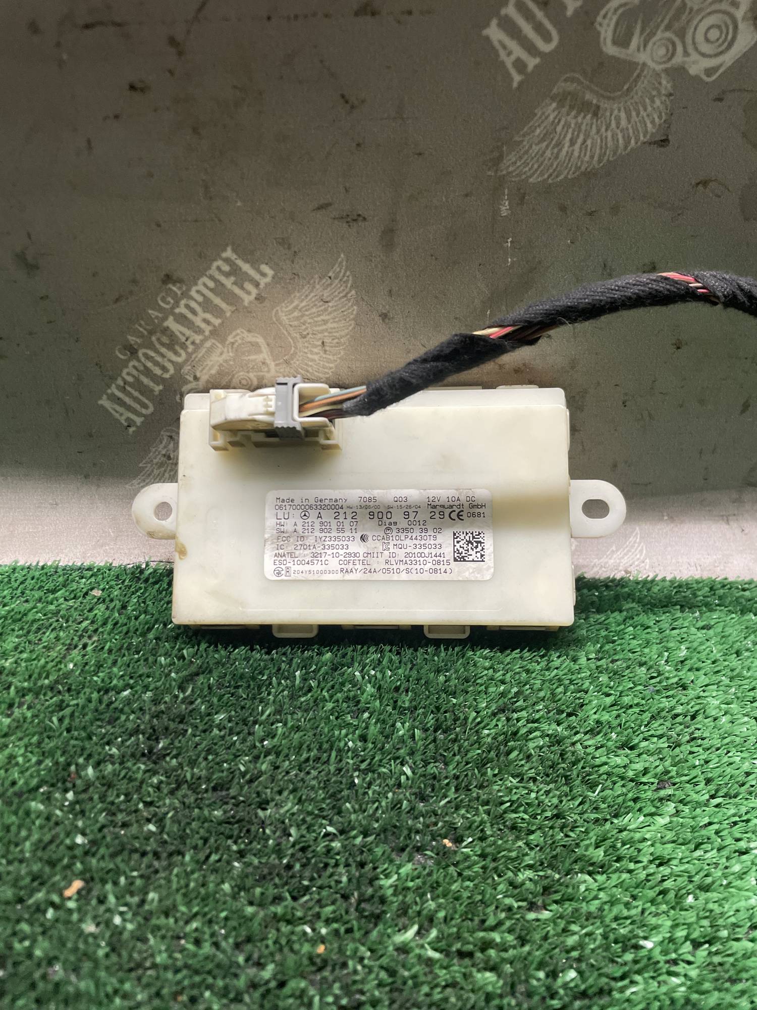 Блок управління безключовим доступом Mercedes ML/GLE W166 a2129009729