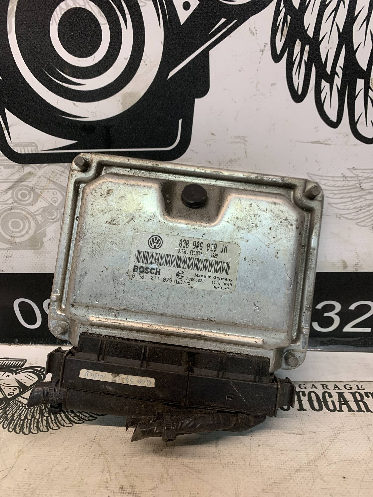 Блок керування двигуном vw passat b5 1.9 tdi 038906019 jm