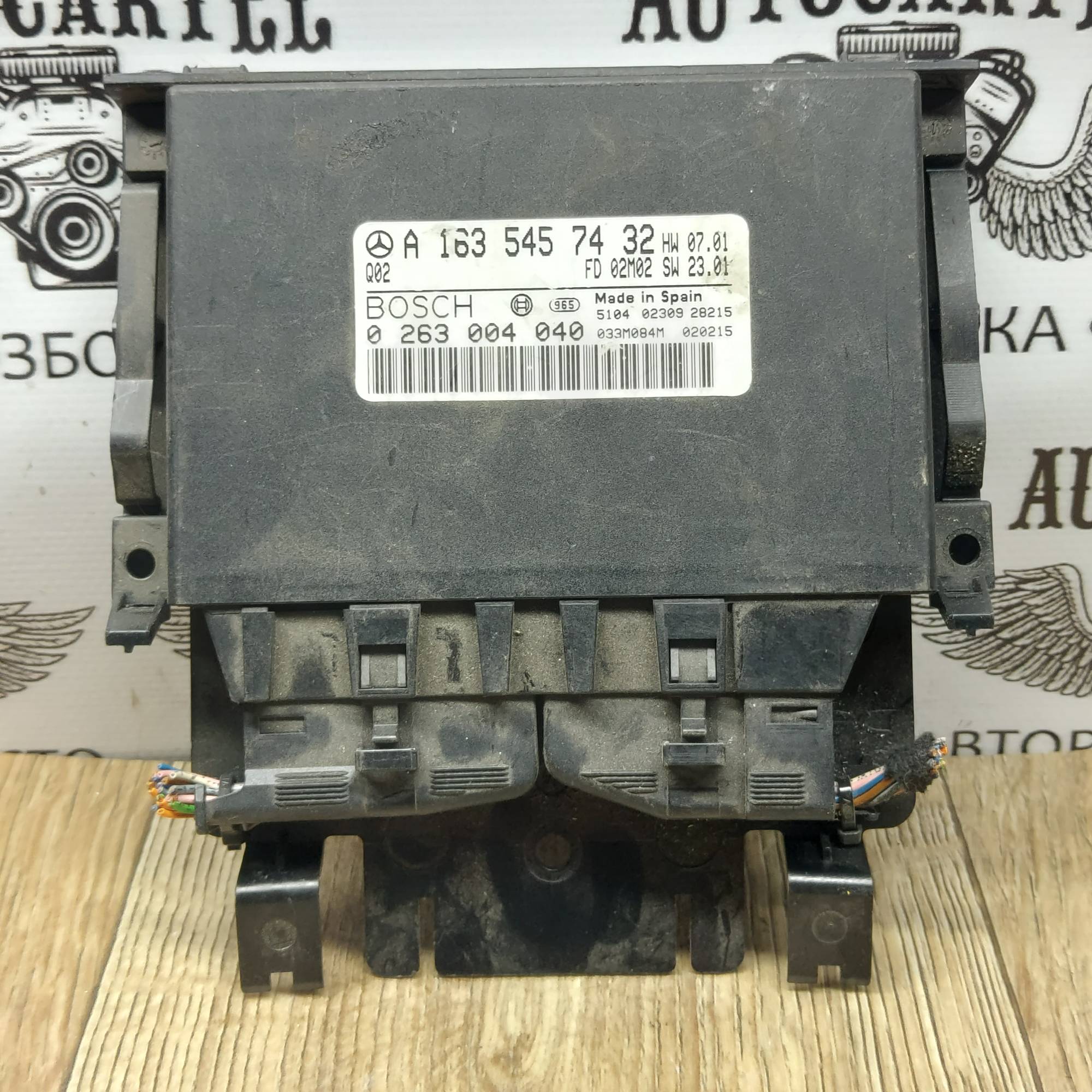 Блок керування парктроніком Mercedes ML W163 1635457432