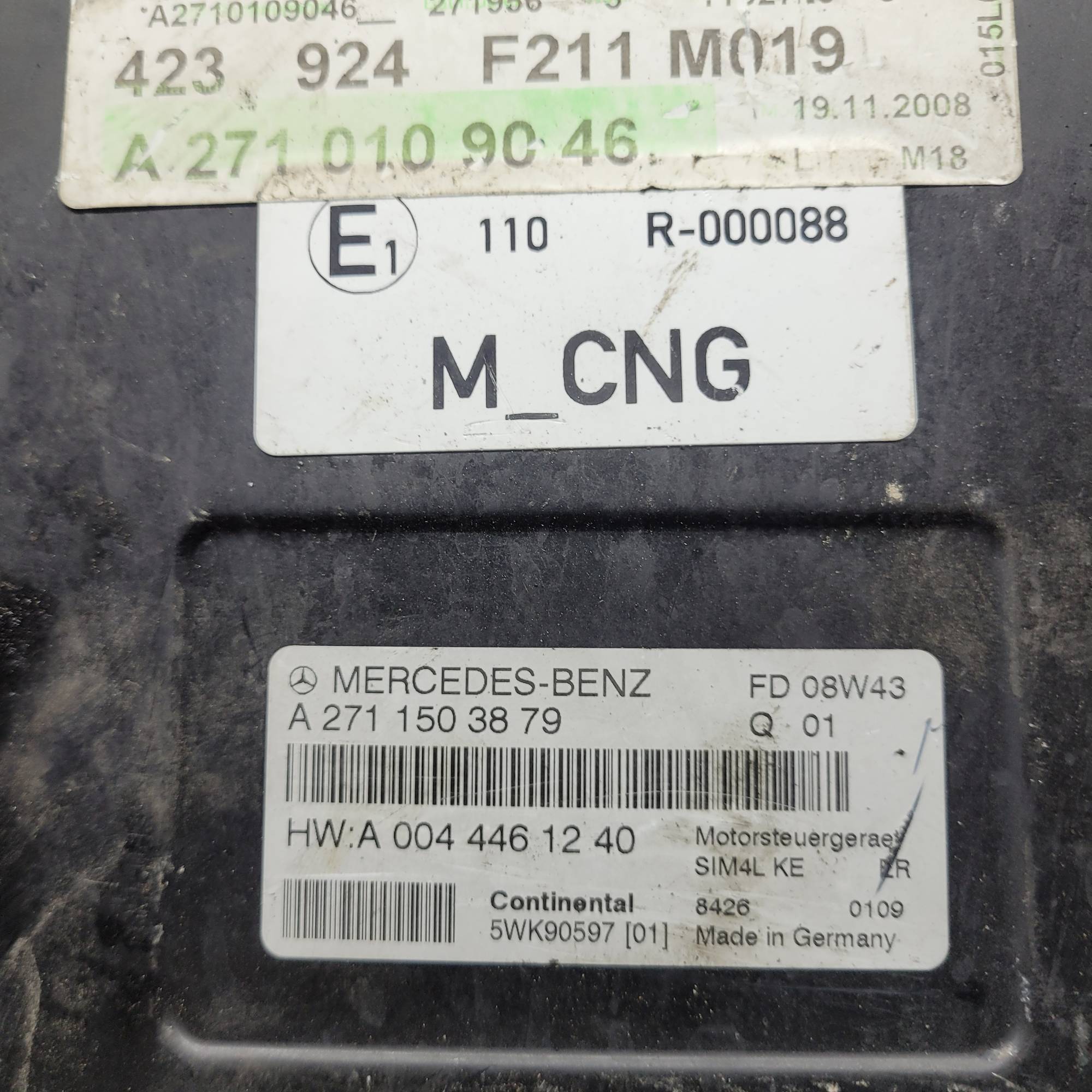 a2711503879 Бло керування двигуном Mercedes w211 e class