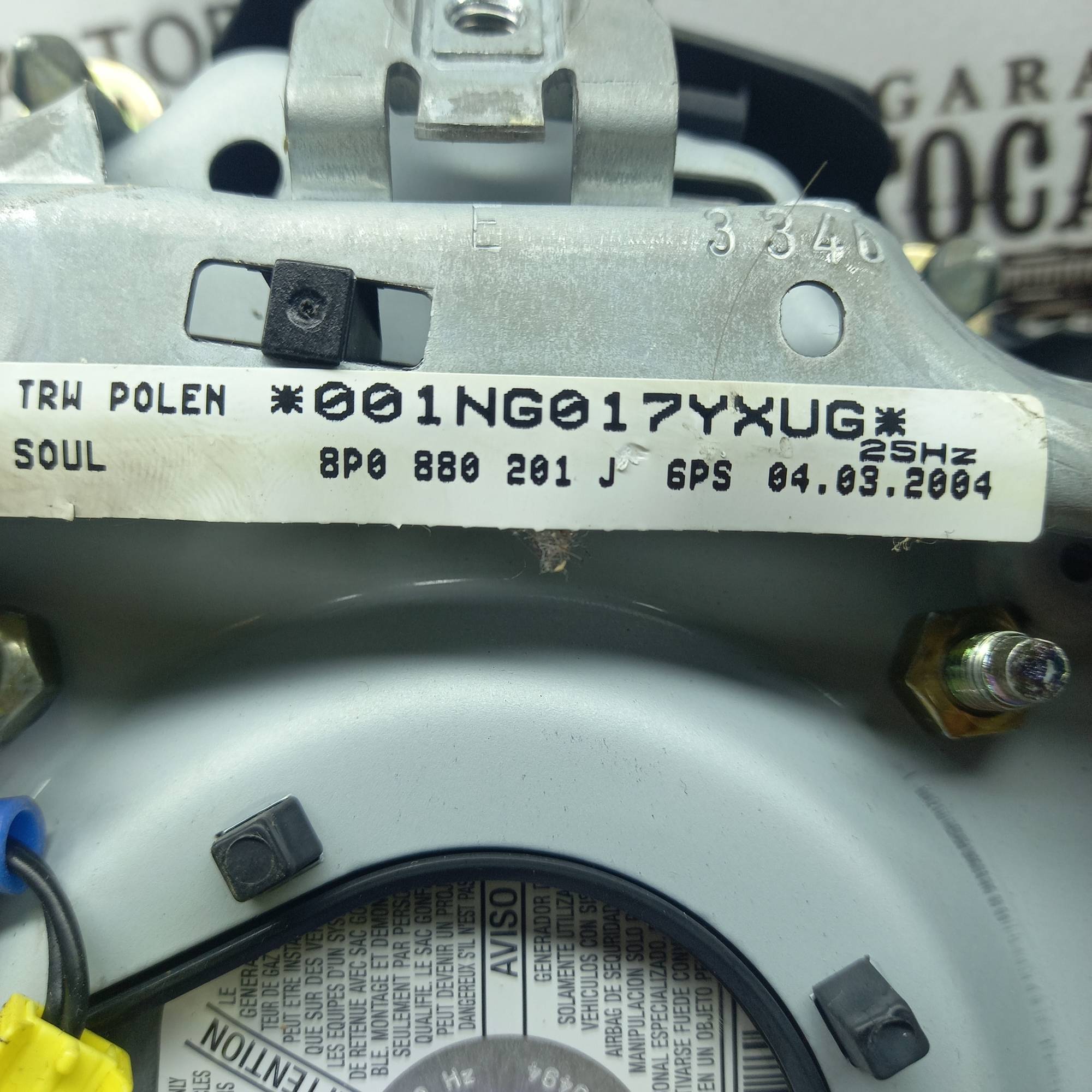 Подушка безпеки в кермо AUDI A4 B6 A6 C5 РЕСТ 8P0880201J