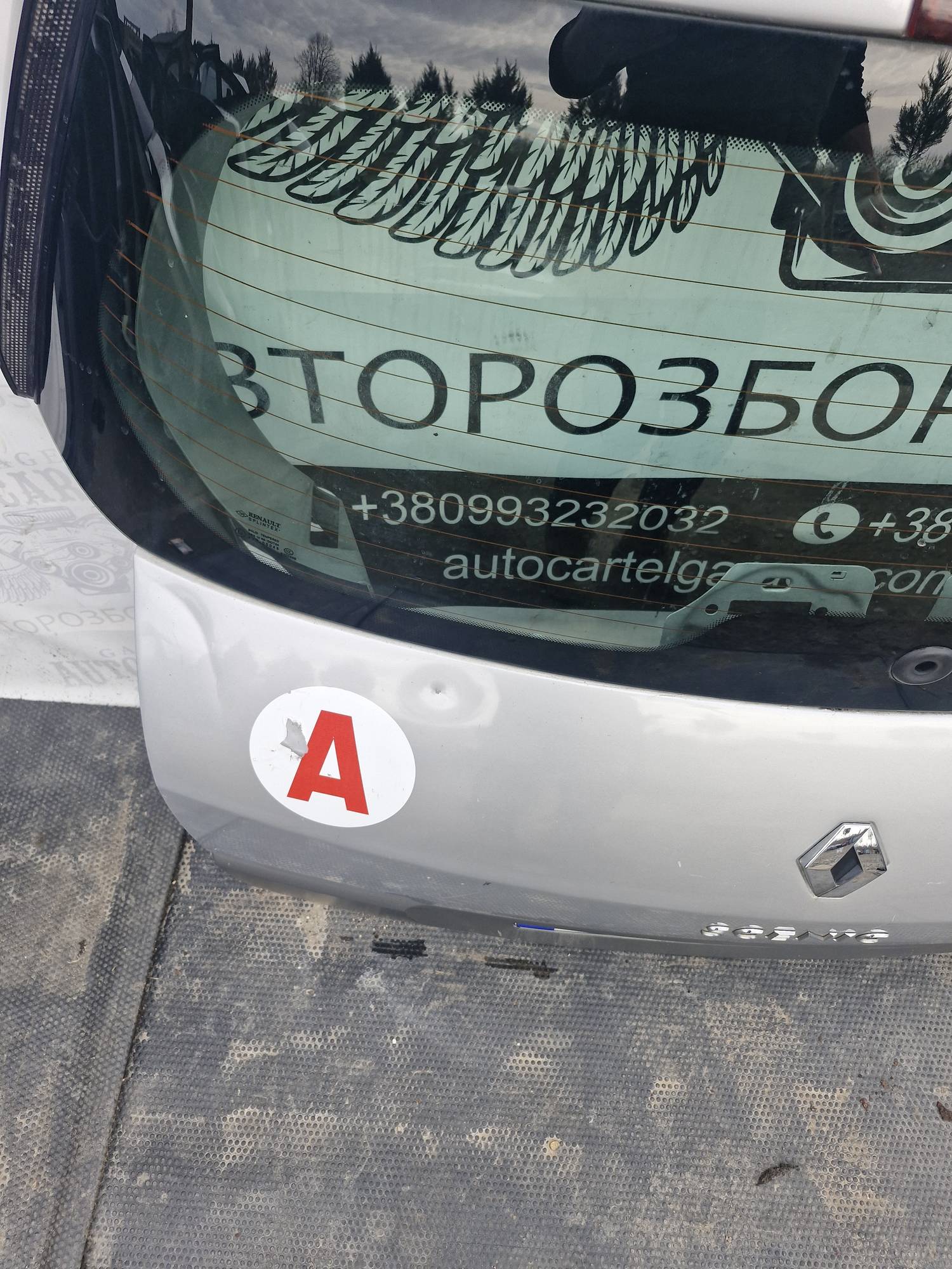 Задня ляда кришка багажника Renault Scenic 2 2003-2009 21688607