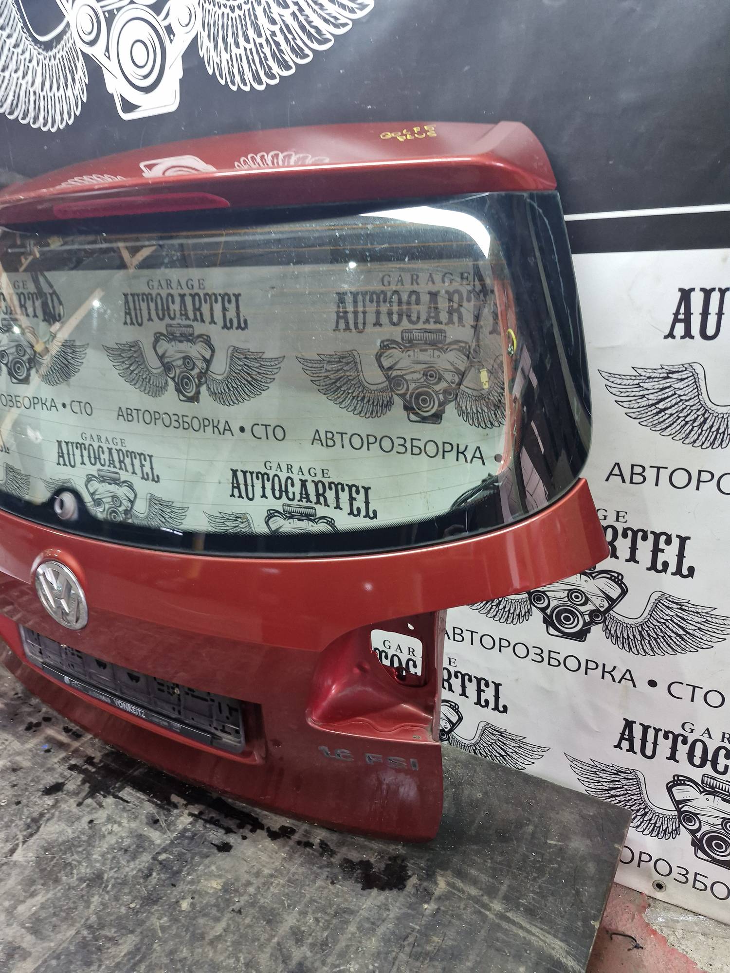 Кришка багажника ,ляда Volkswagen golf plus