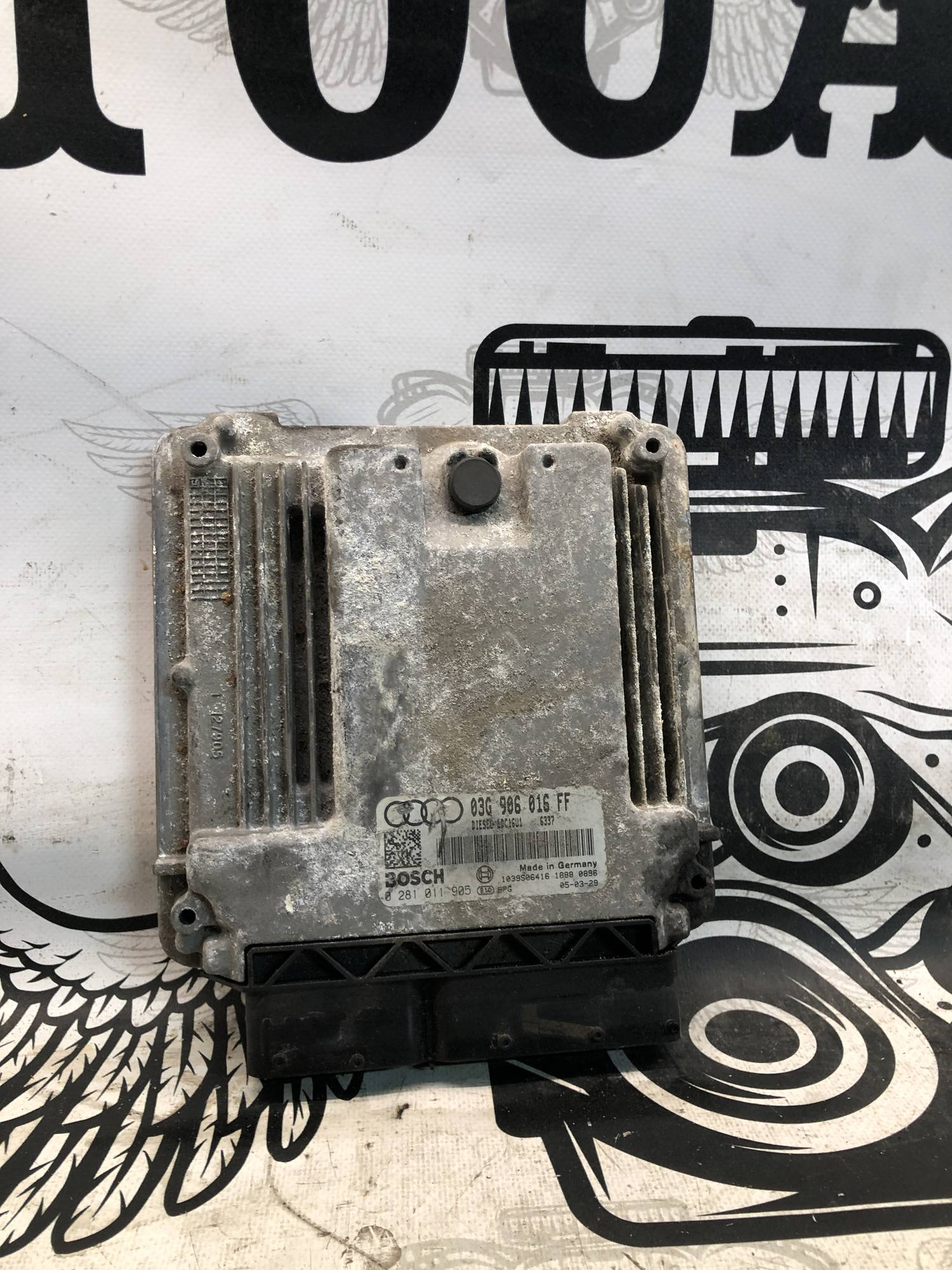 03g906016ff Блок керування двигуном Audi A3 8P 2.0 TDI