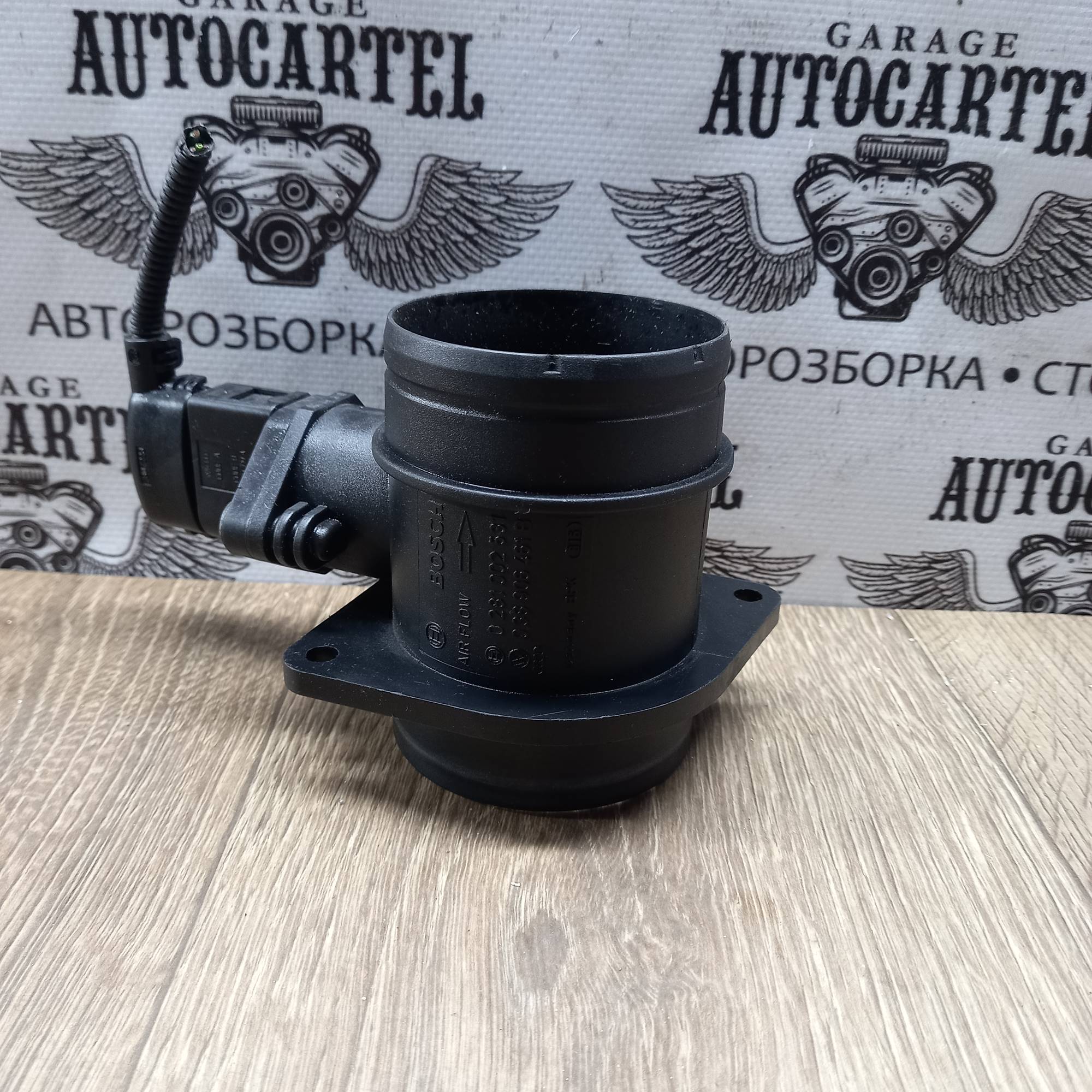 Витратомір повітря Bosch 0281002531 VW Golf 5 1.9. TDI 038906461b