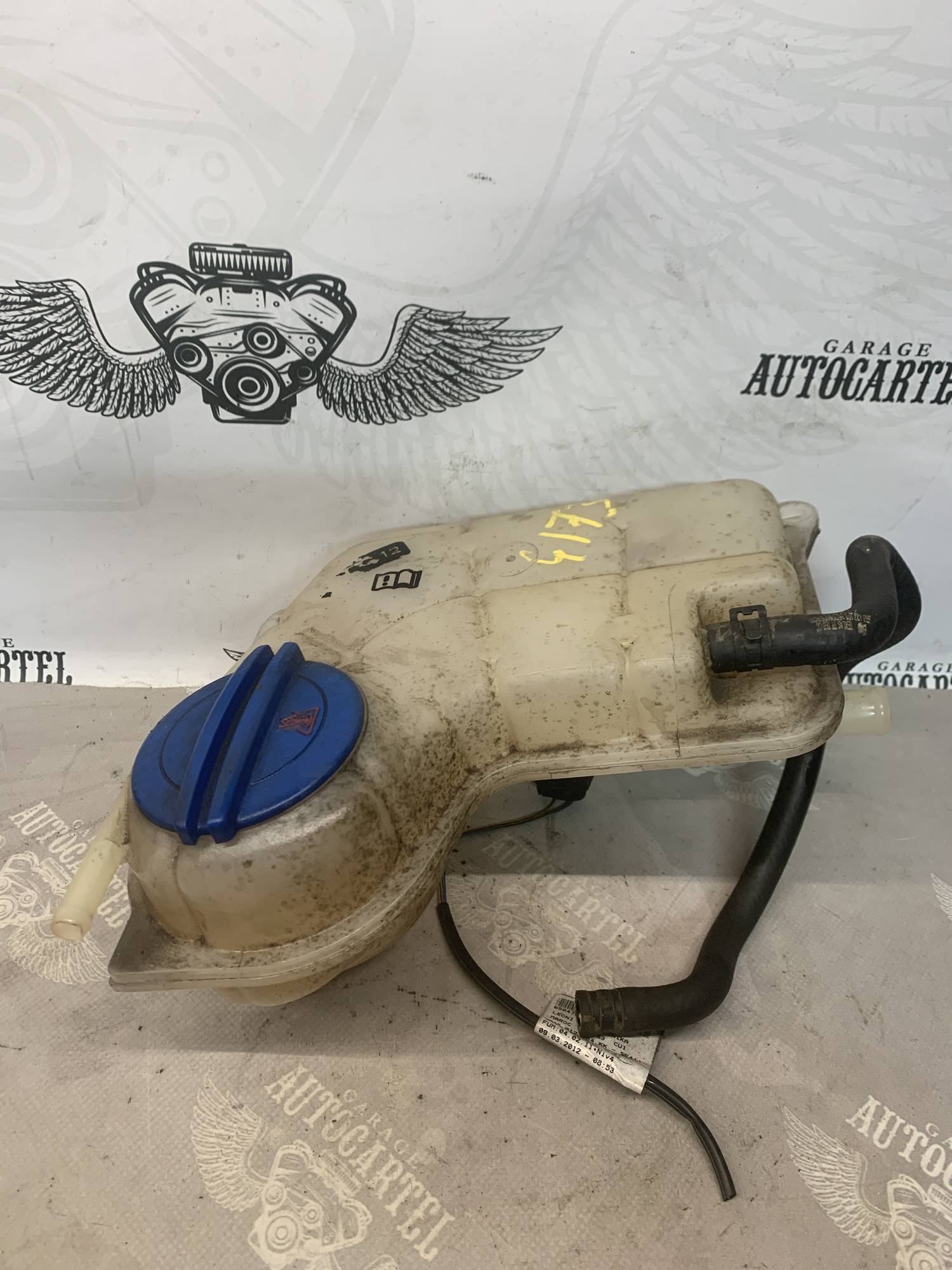 Розширювальний бачок Audi A4; Seat Exeo 8e0121403a