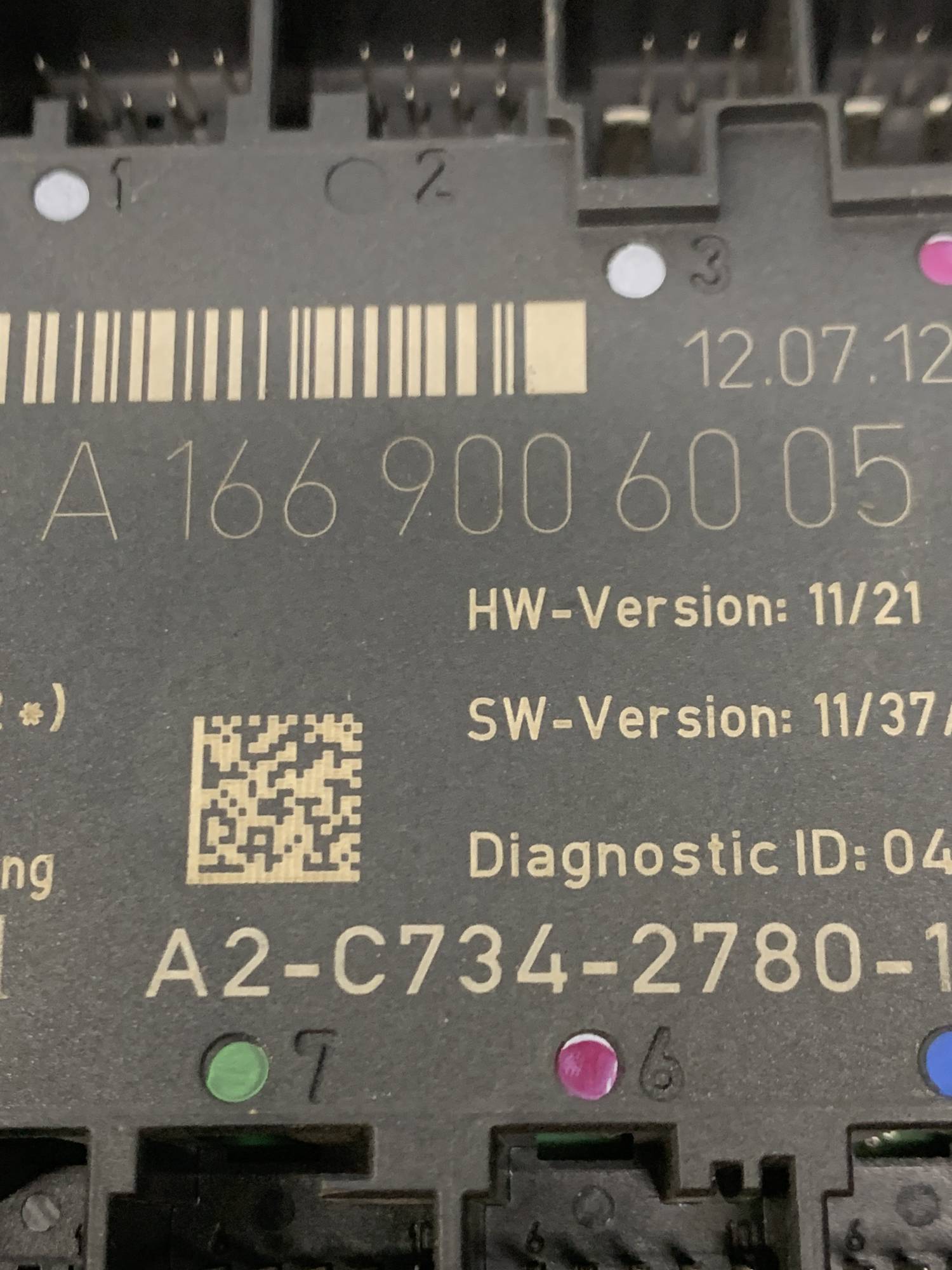 Блок керування дверима, блок комфорту Mercedes W166 W176 a1669006005
