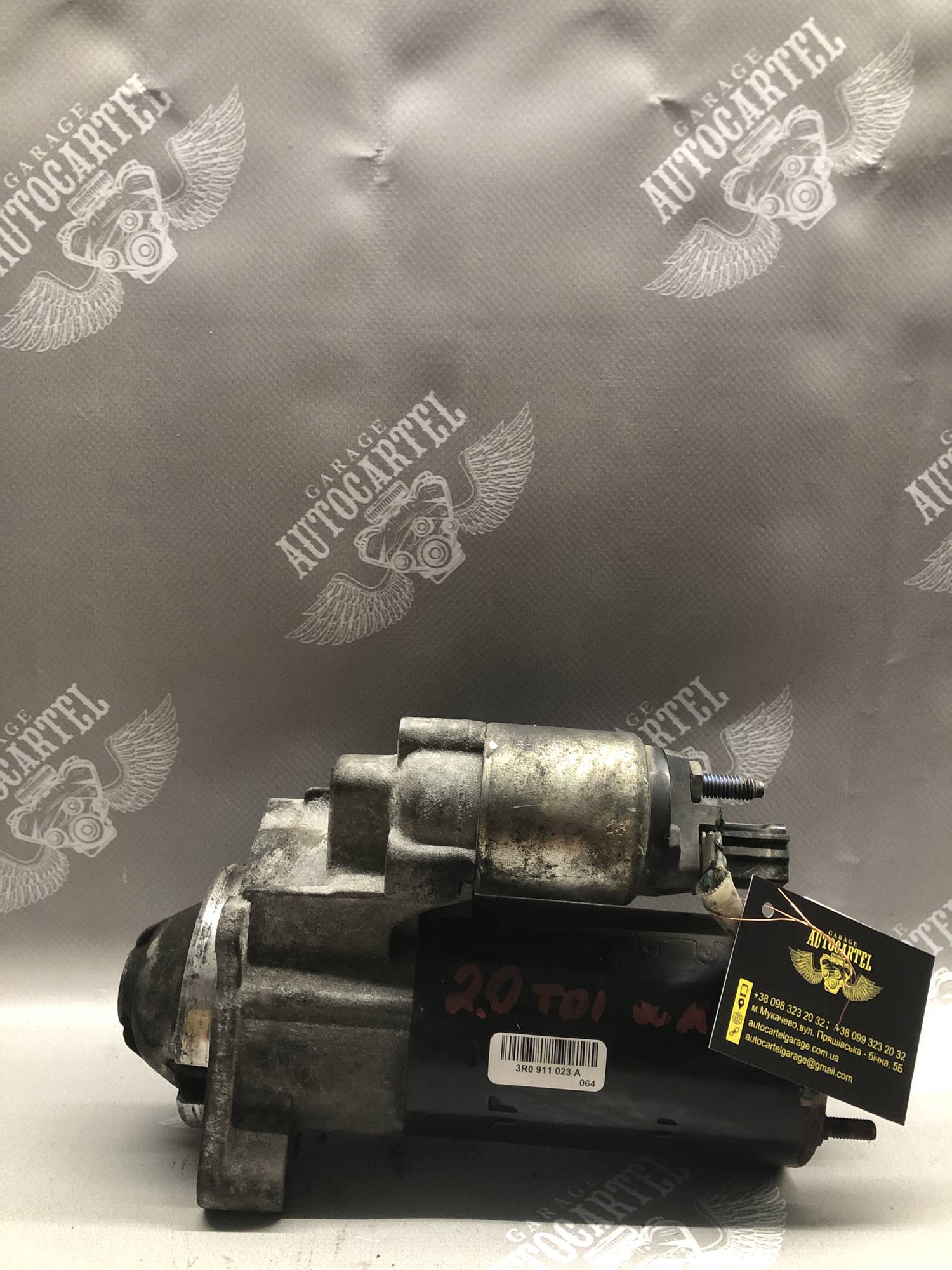 Стартер Seat Exeo 2010-2013 1.8 TSI 2.0 TFSI 3R0911023A