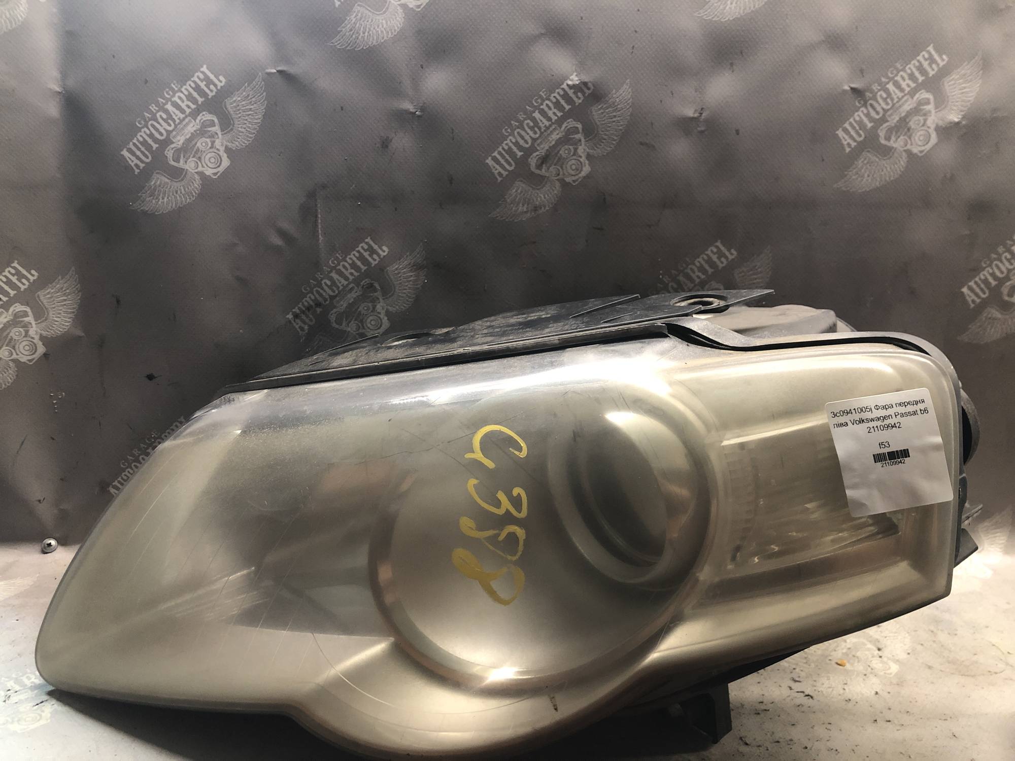 3c0941005j Фара передня ліва Volkswagen Passat b6 21109942