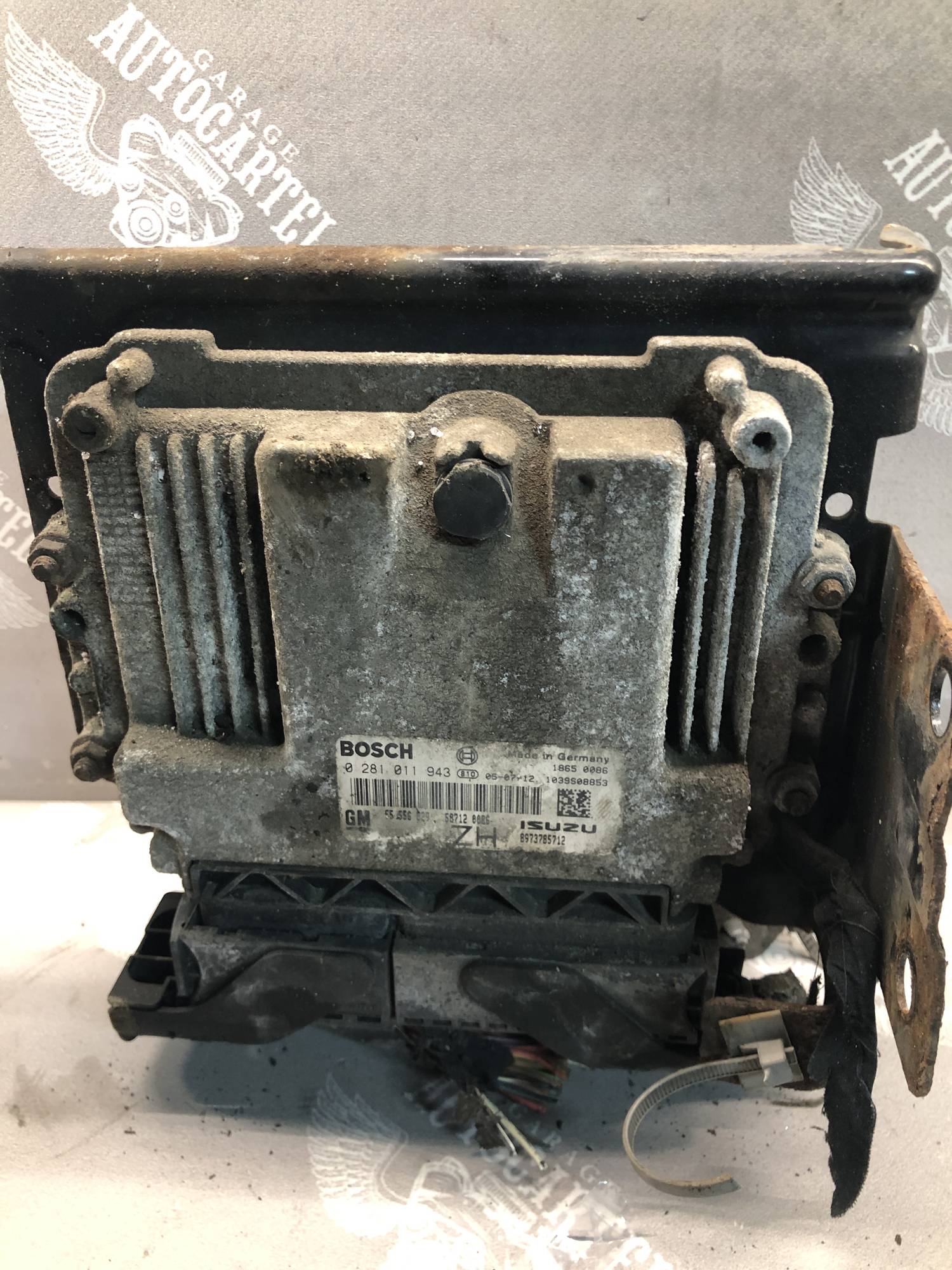 0281011943 Блок керування двигуном Opel Astra H