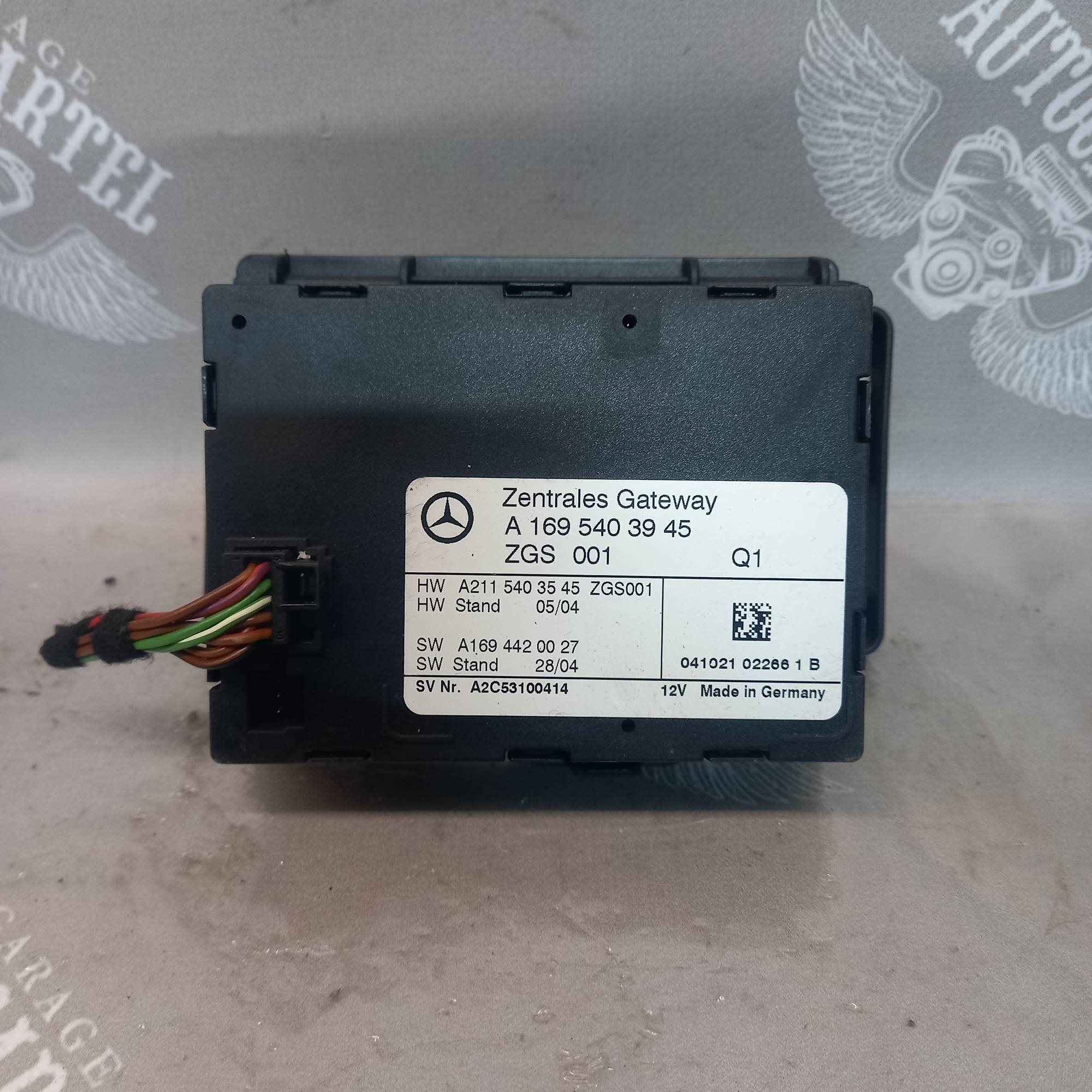 Блок електронний Mercedes A-class (W169) 2004-2012 a1695403945