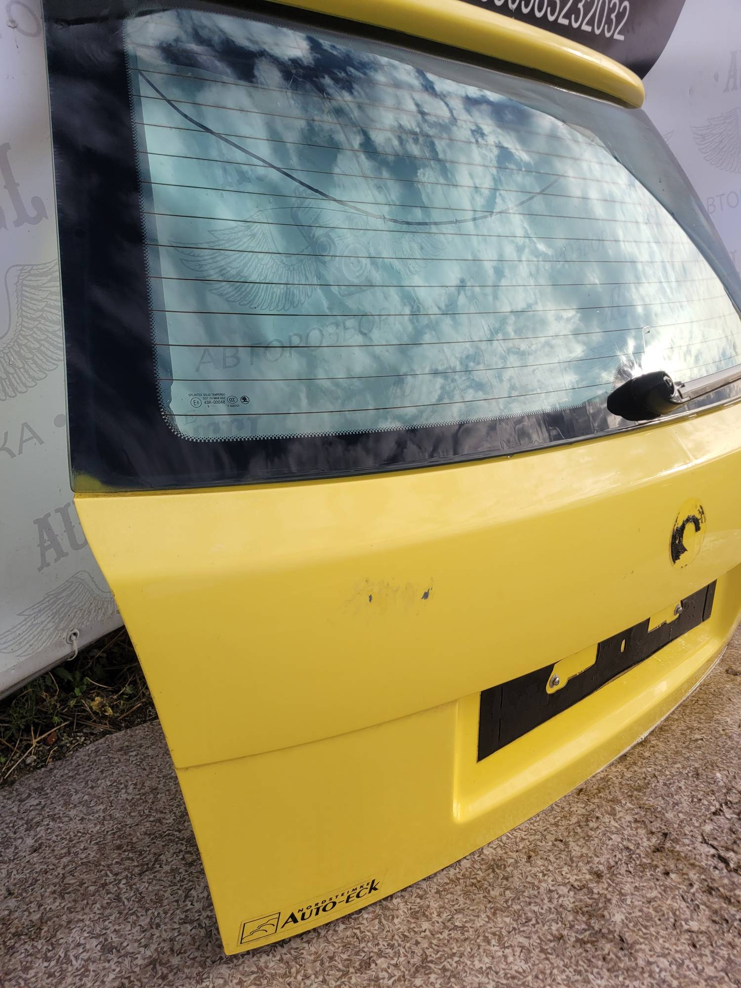 Кришка багажника skoda fabia 1 1999-2007 хетч l17