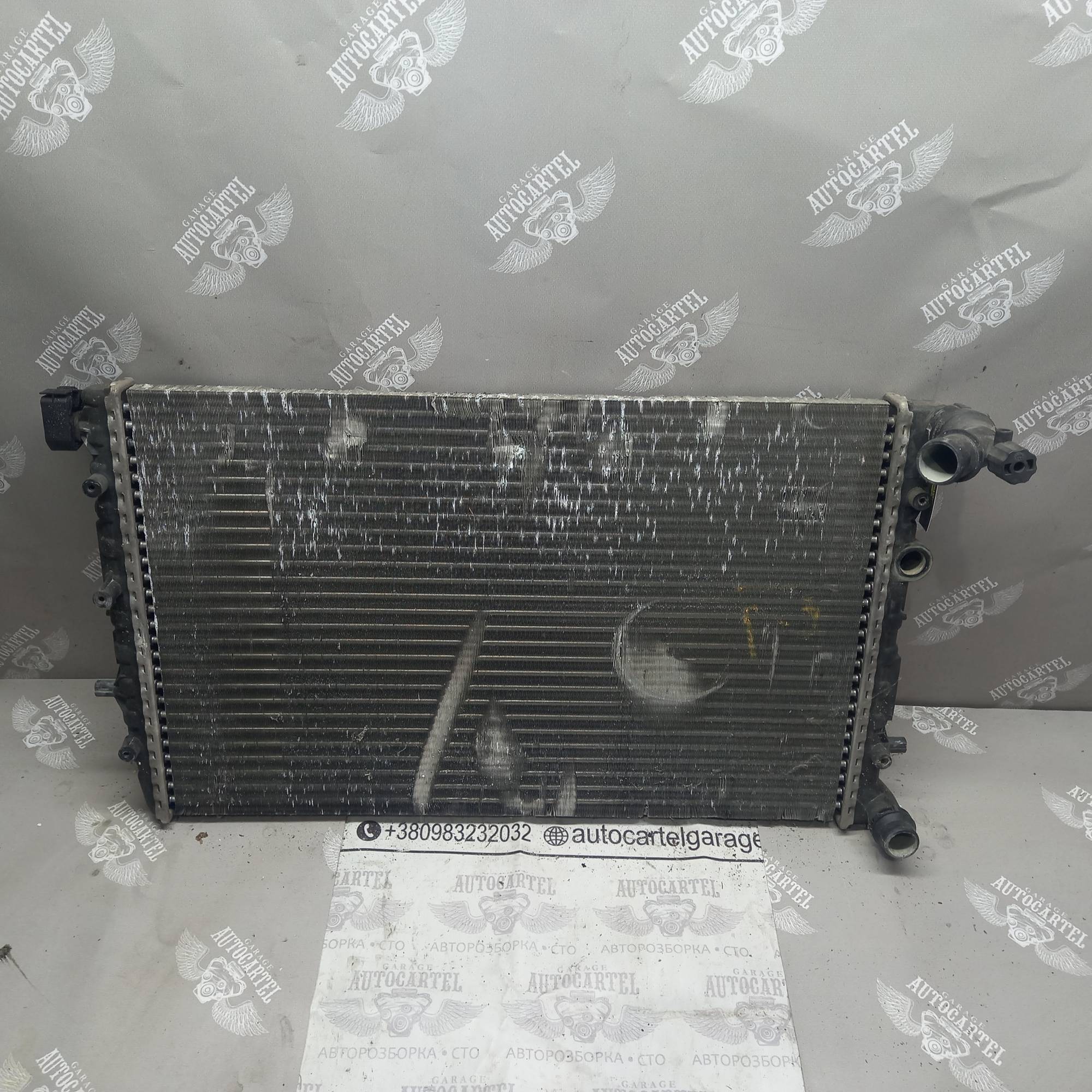 Радіатор основний skoda roomster fabia i 1999-2007 (1,2 htp 12v) 6q0121253q