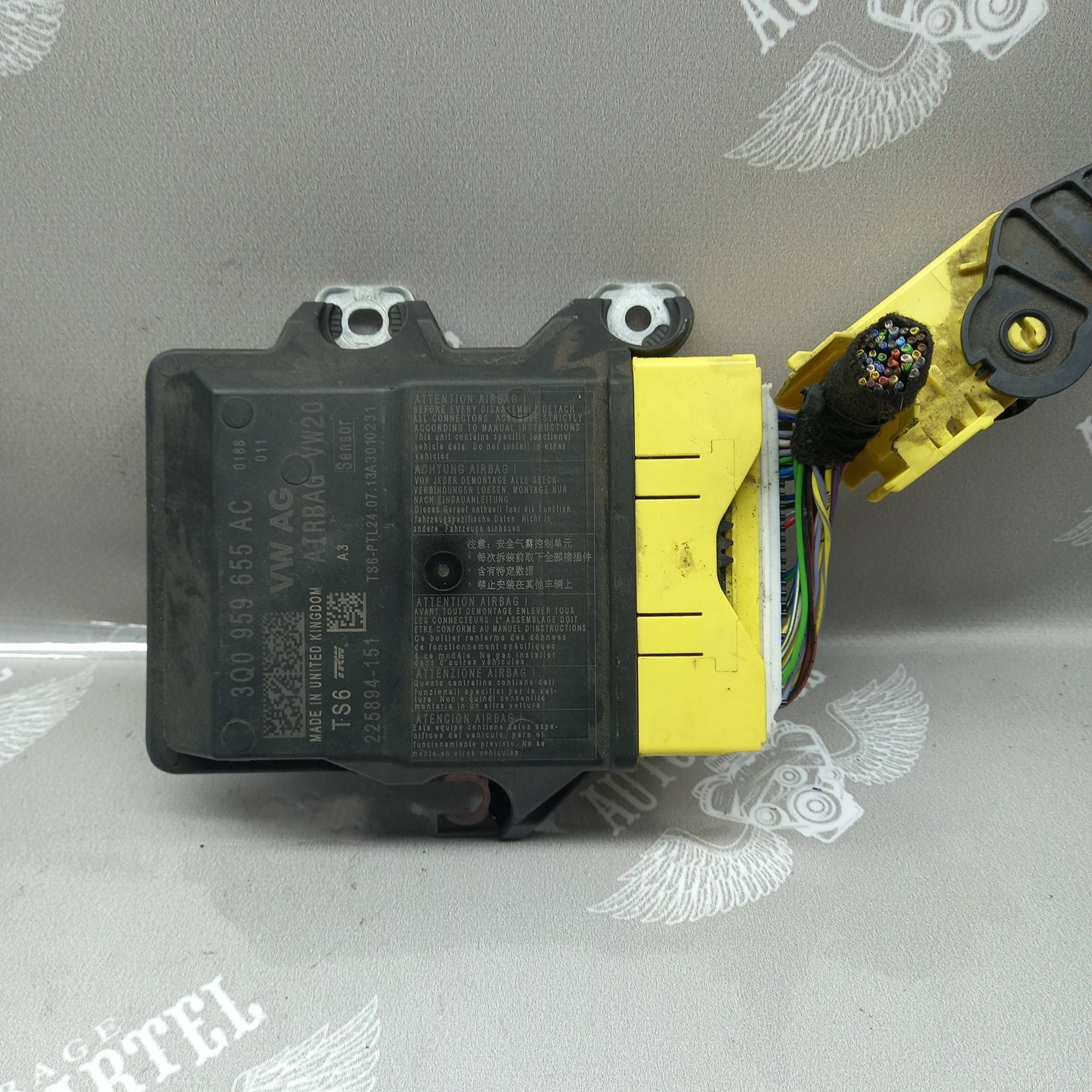 3q0959655ac Блок управління AIRBAG Skoda Octavia (A7) 2013