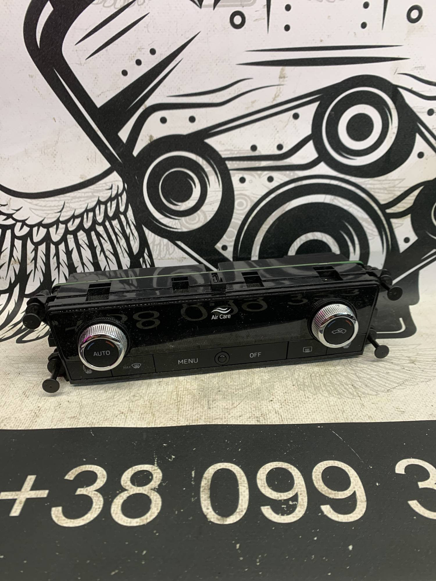 Блок керування клімат-контролем Skoda Kamiq 654907044g
