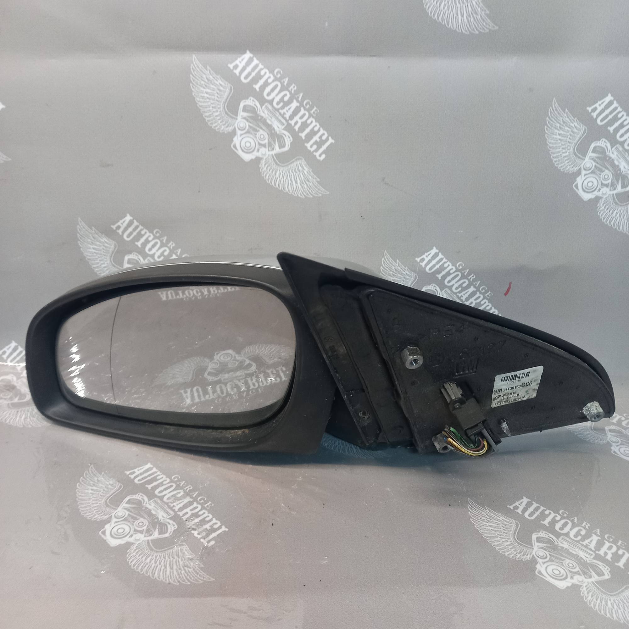 Дзеркало ліве Opel Vectra C Signum 02-08р. 8пін 24436153, 21529153