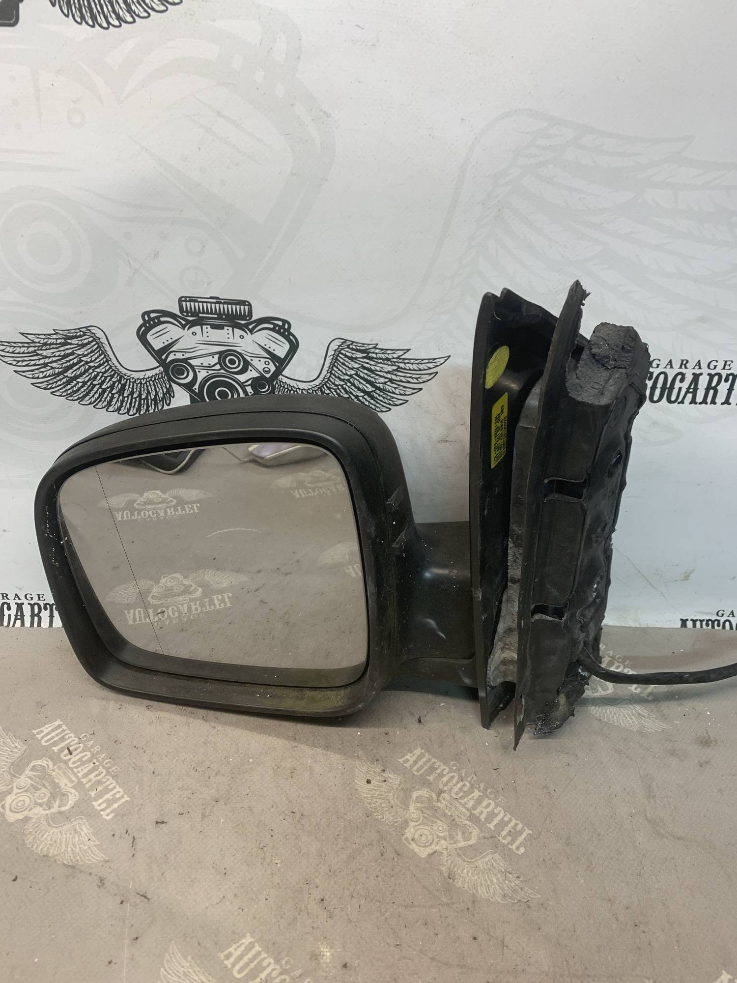 Дзеркало ліве електр 5 пінів Volkswagen Caddy III 2k1857501ef