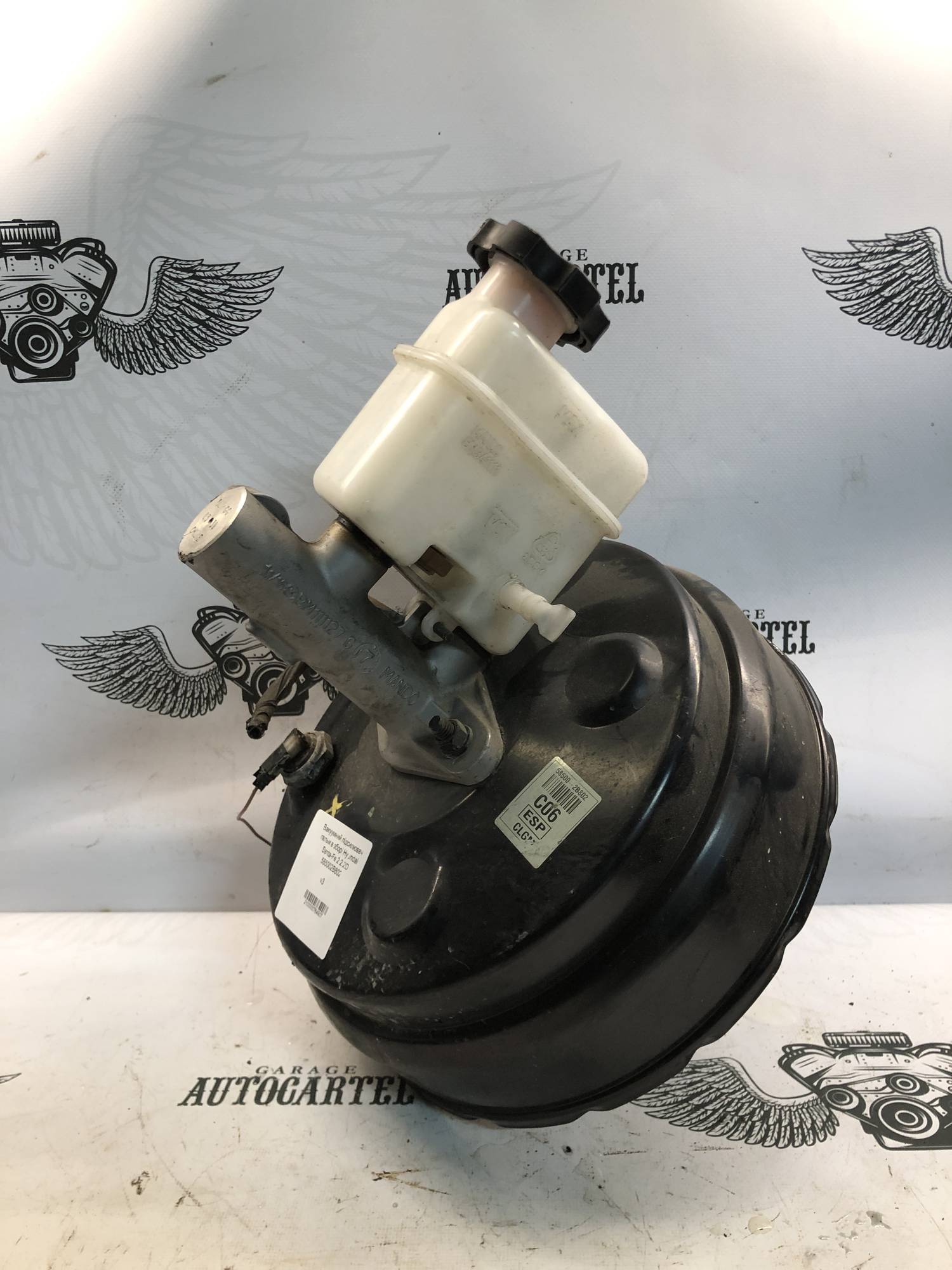 Вакуумний підсилювач гальм в зборі Hyundai Santa-Fe 2 2.2D 585002B802