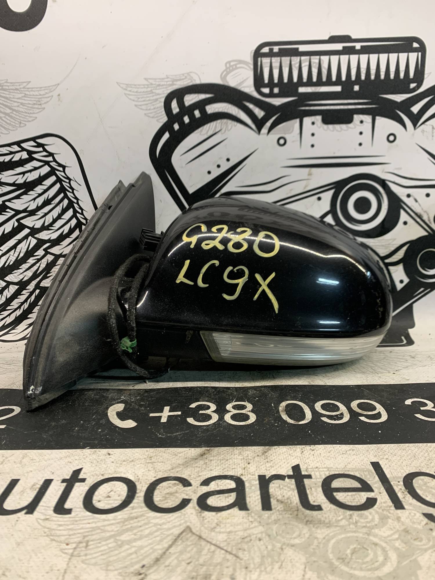1k5857933 Дзеркало ліве Volkswagen Golf 6 універсал 2009 - 2012 6pin,21913143
