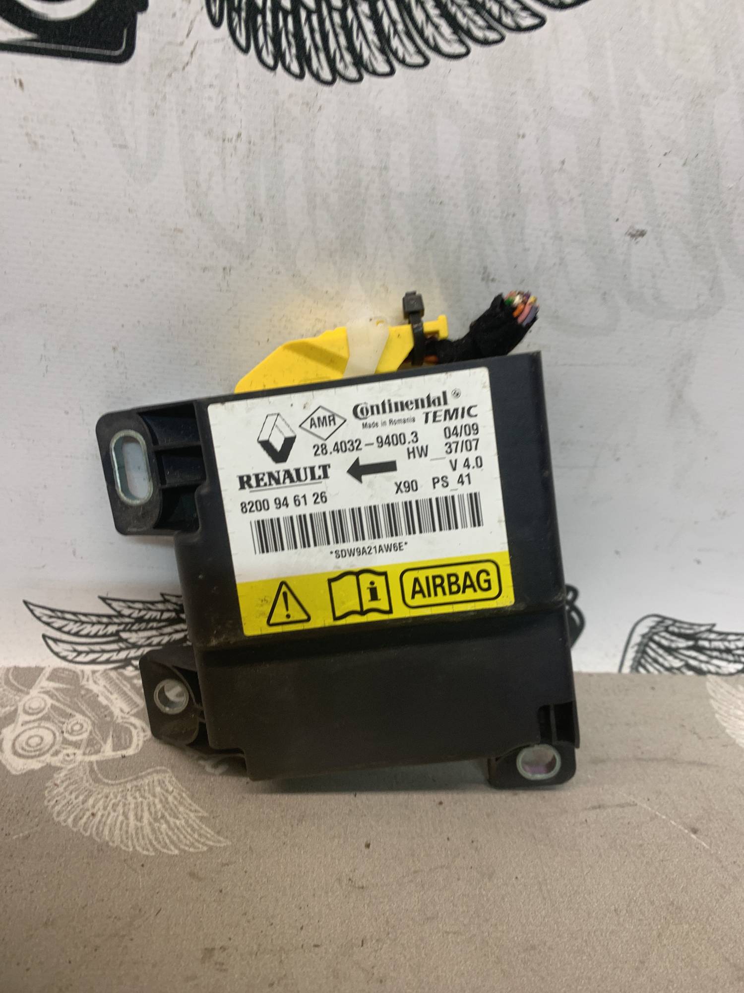 Блок управління Airbag DACIA LOGAN 8200946126