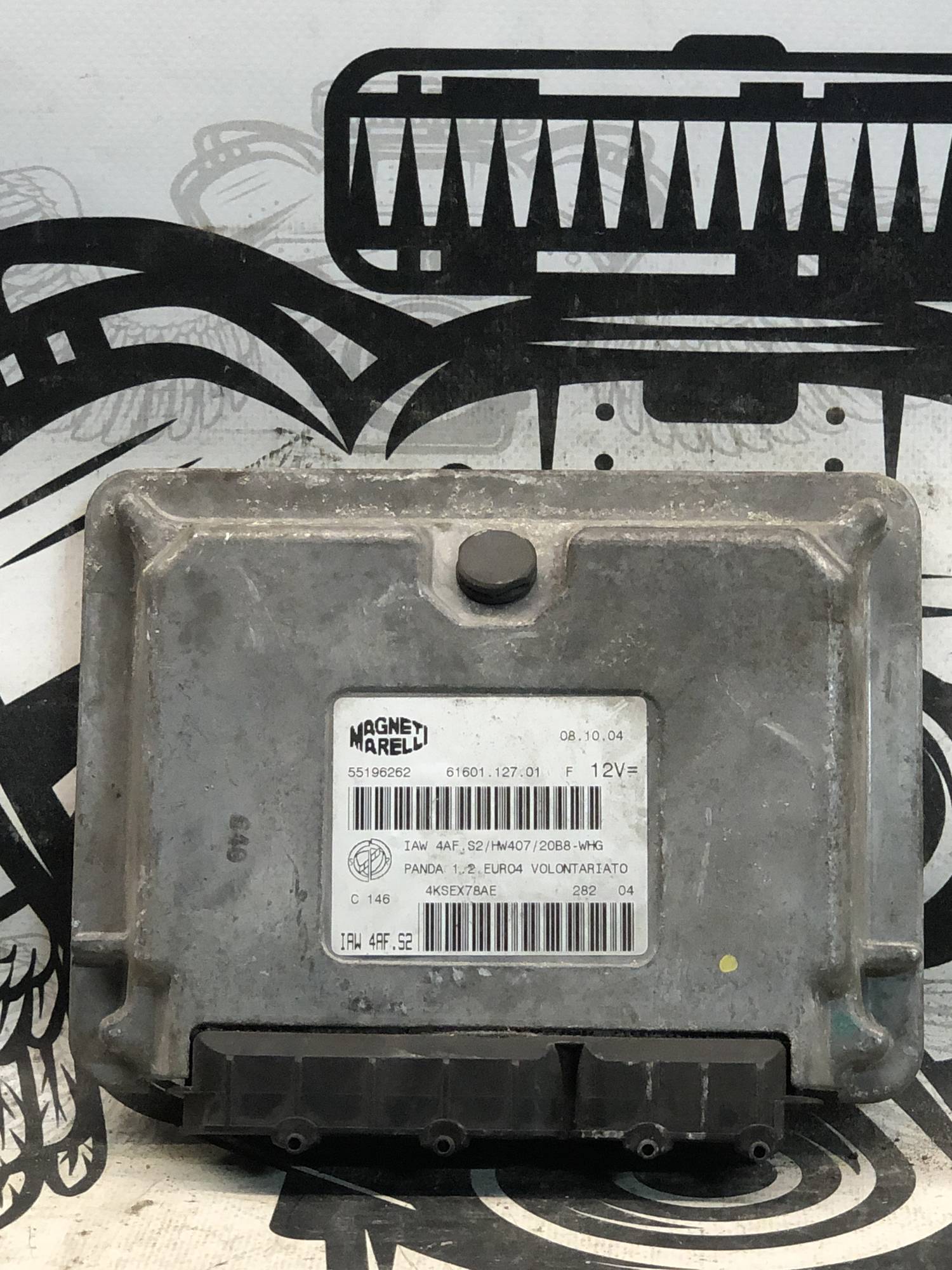 55196262 блок керування двигуна fiat panda i 1.2