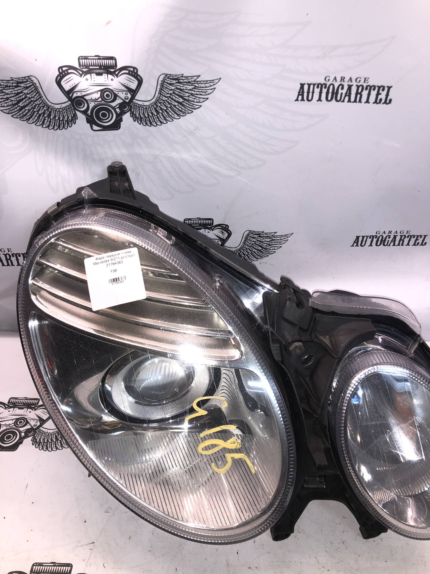 Фара передня права Mercedes W211 рестайл 21764363