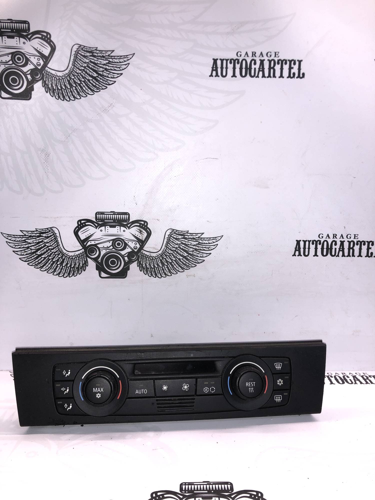 64119110610 Блок управління пічкою/кліматконтролем bmw 320 e90 2005-2008