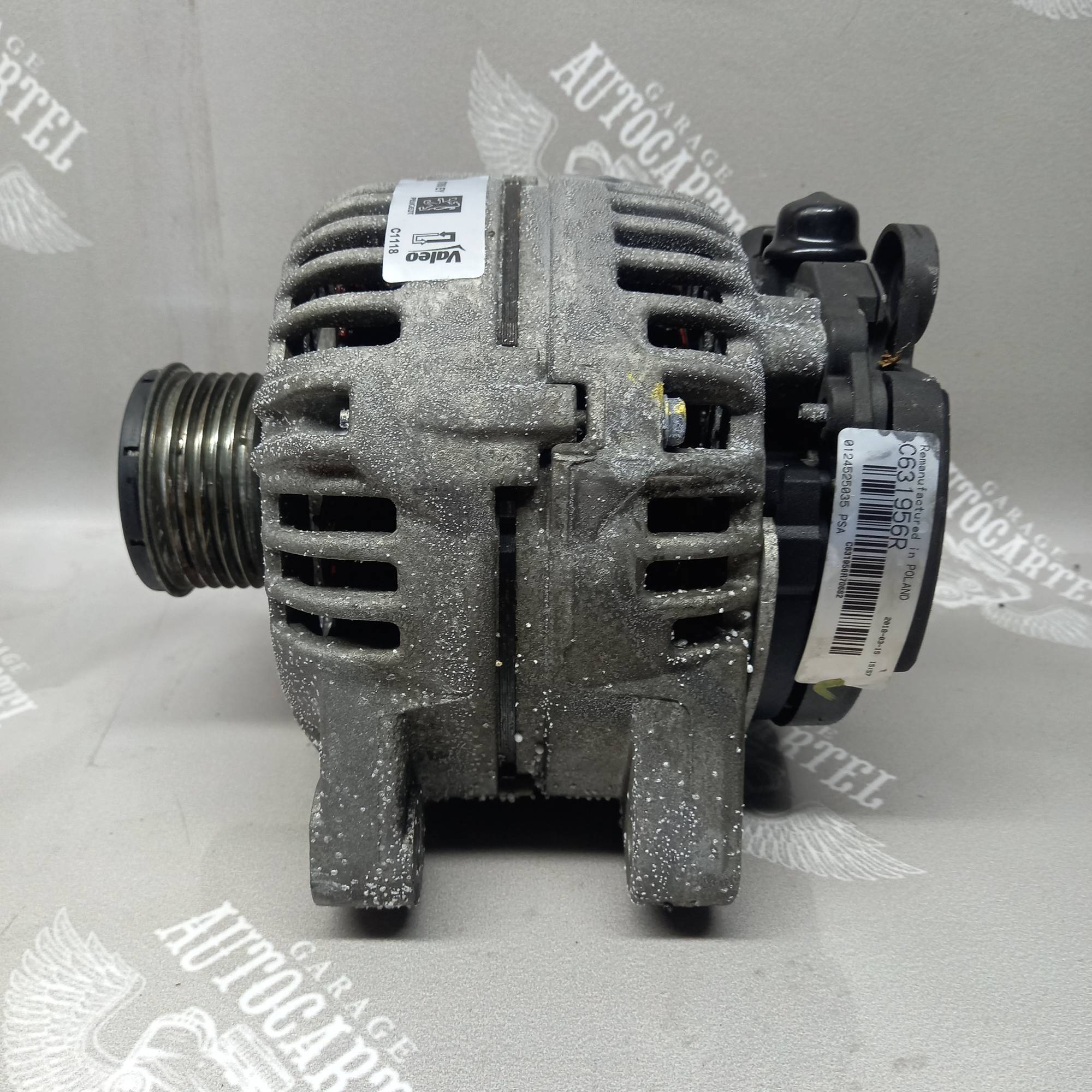 Генератор Citroen C4 Picasso PEUGEOT 406 1.6hdi 2007-2014 0124525035, c631956r