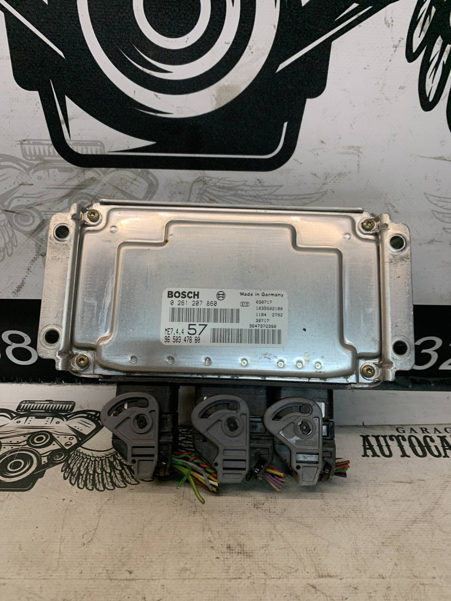 Блок керування двигуном Citroen C3, 1.6 9650347880