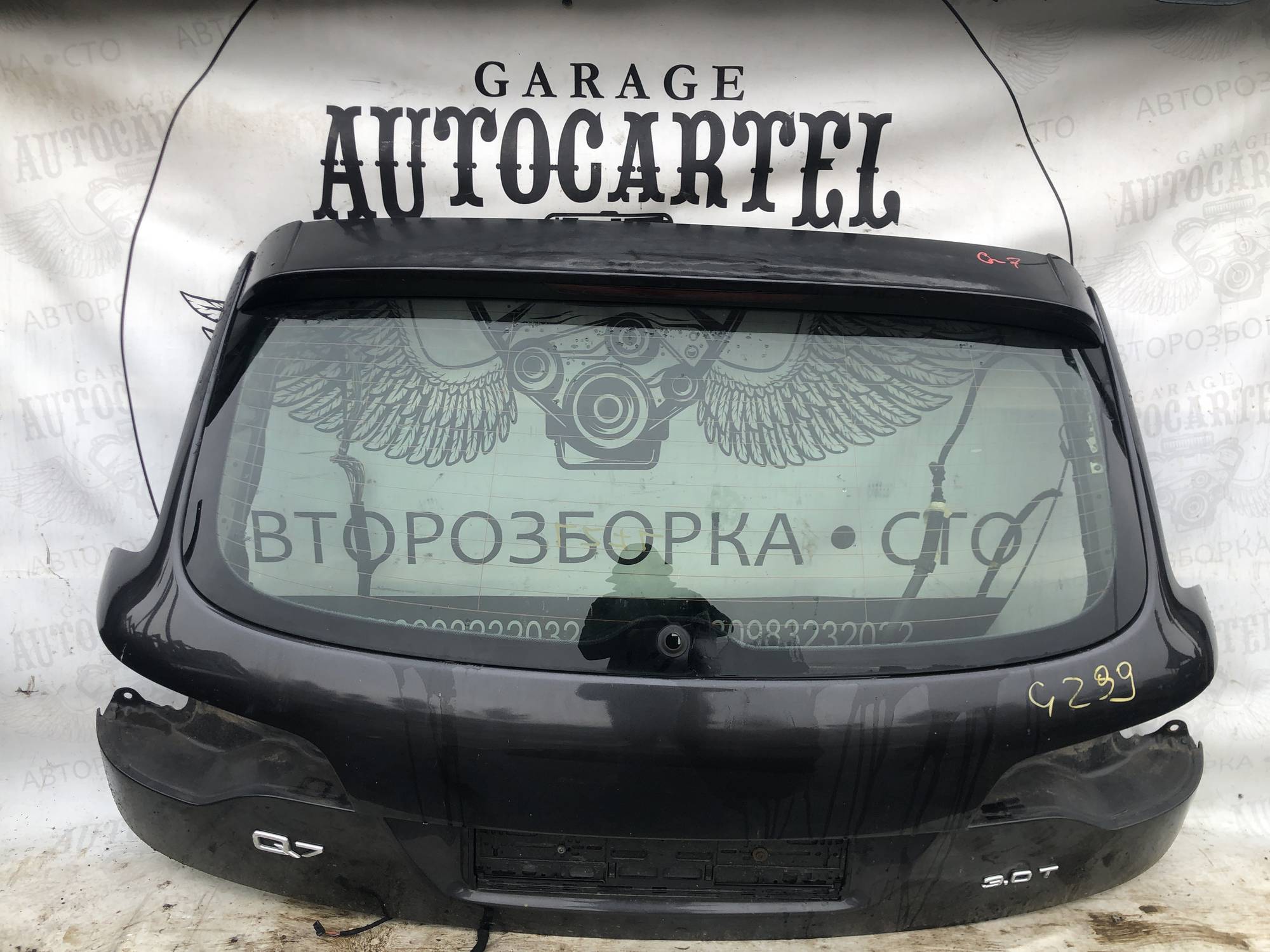 Задня ляда кришка багажника Audi Q7 4L 2000-2010 r4l