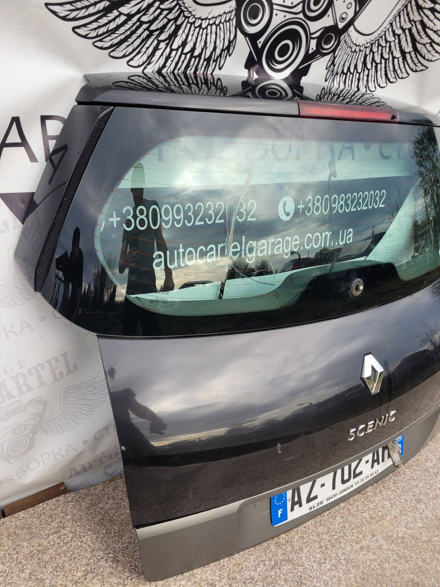 Кришка багажника Renault Scenic 2 2003-2009 p4001