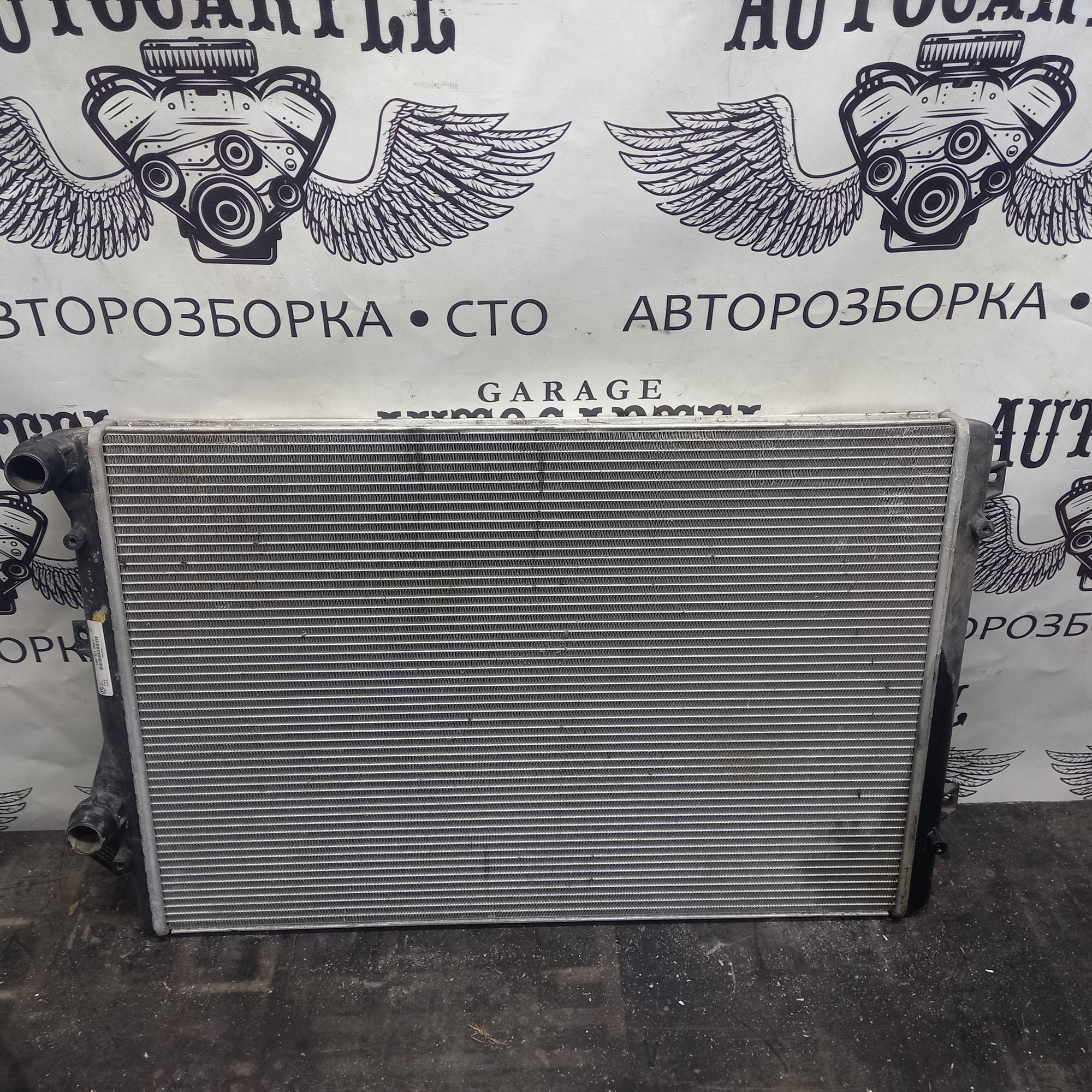 Радіатор основний vw golf vi 09-14, passat b7 10-15, jetta vi 10-18, passat b6 05-10, passat cc 08-12 1k0121253l
