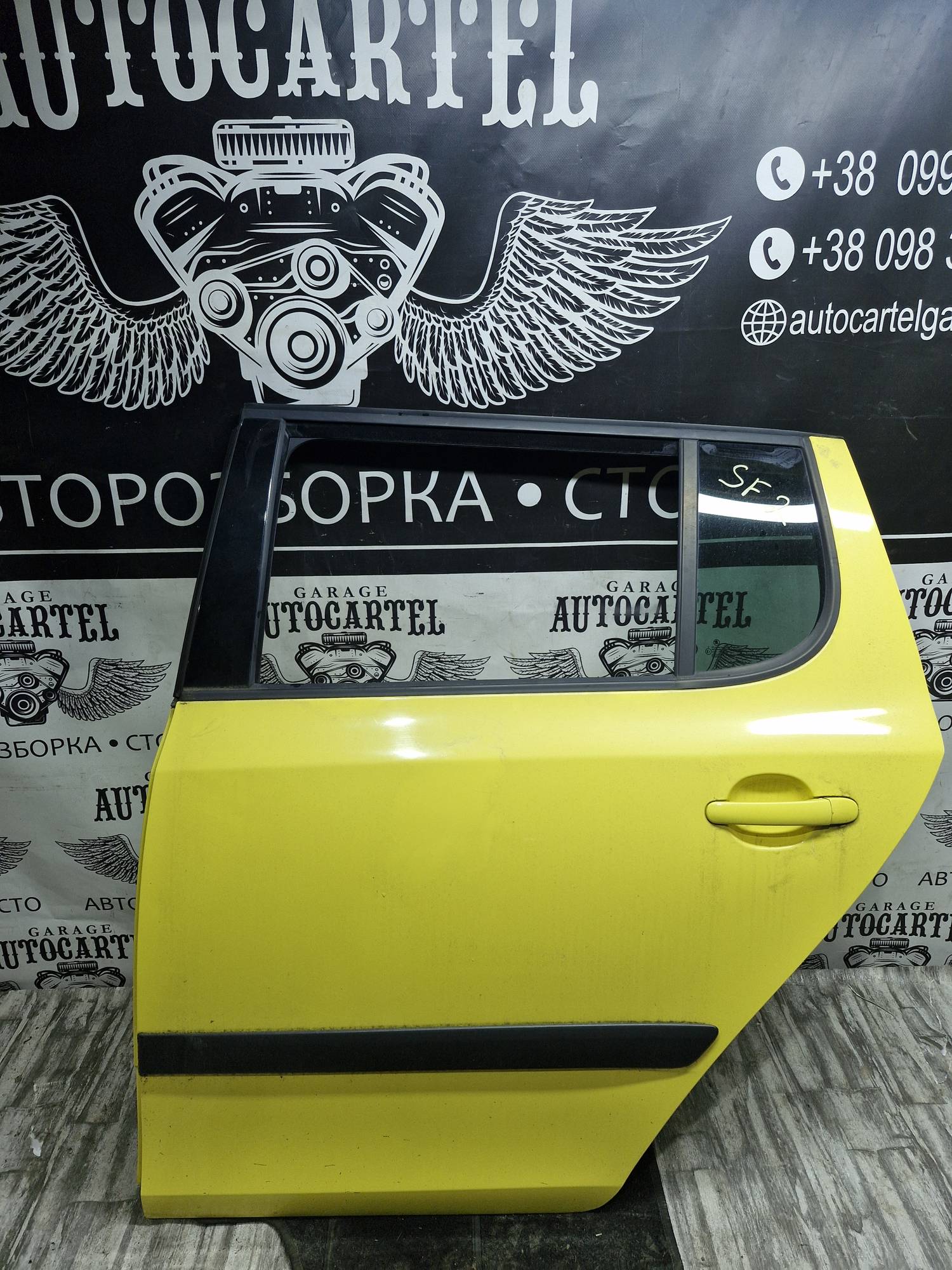 Дверка задня ліва Skoda Fabia 2 Fabia хеч 2007-2014 21566912