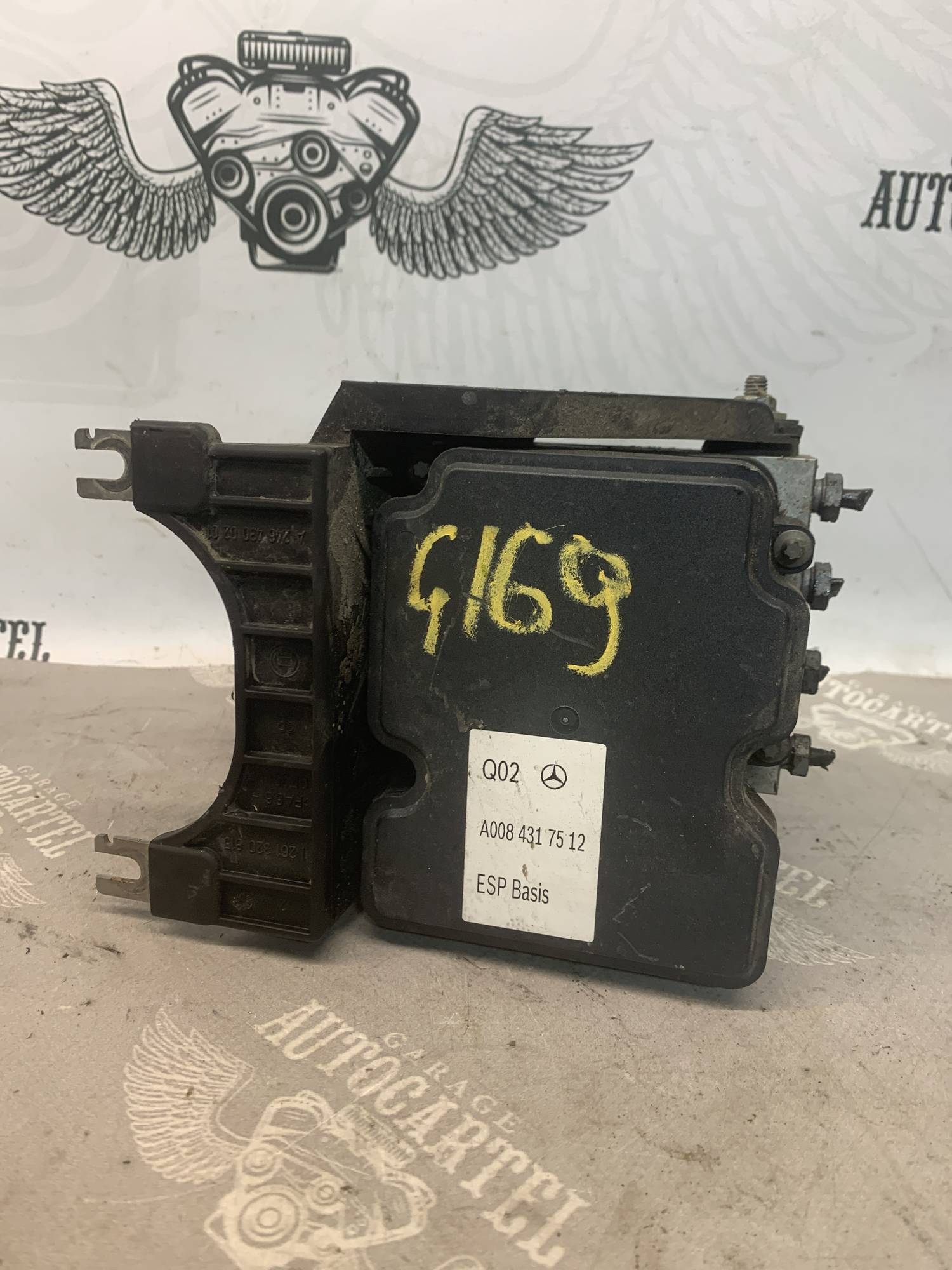 Блок керування ABS Mercedes B W246 W176 1.8 CDI a0084317512