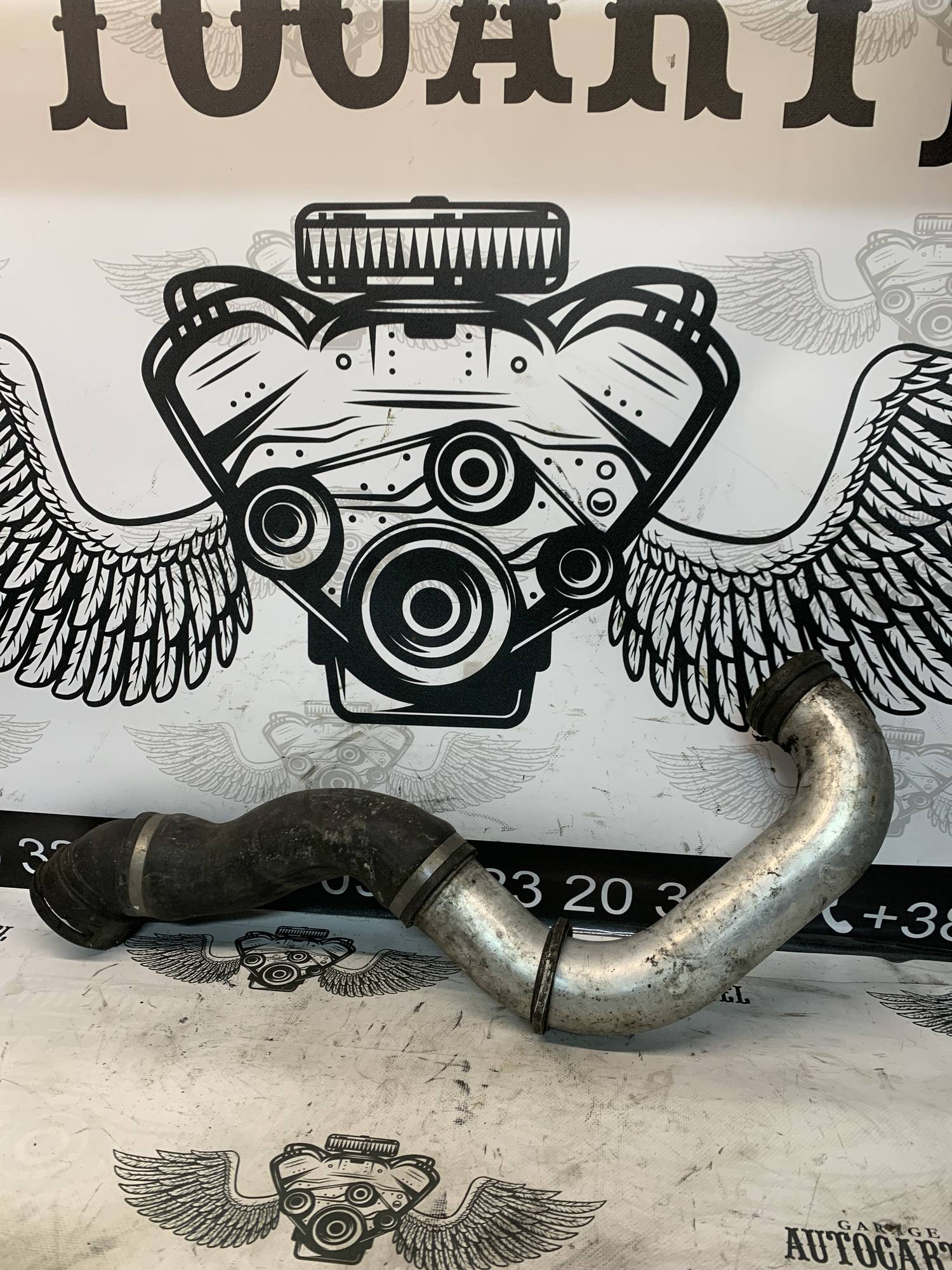Патрубок інтеркулера Bmw E60 E61 525 11617789052, 11617798297