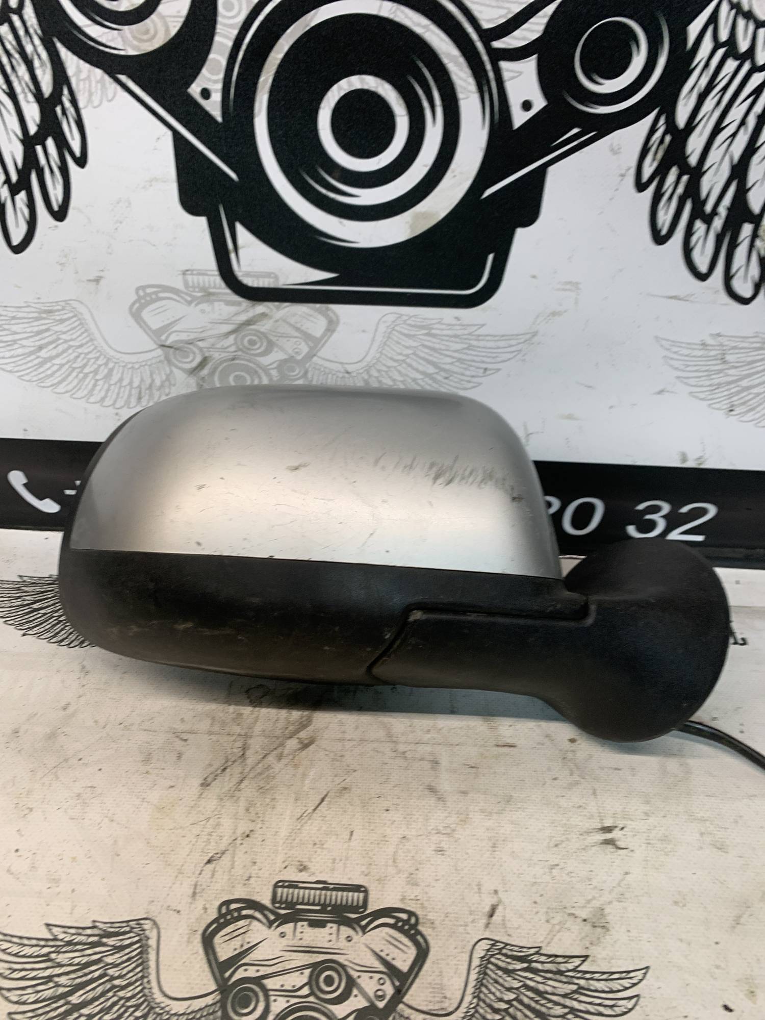 Дзеркало праве електричне Dacia Duster 5pin без вкладиша 40056402, 21837104