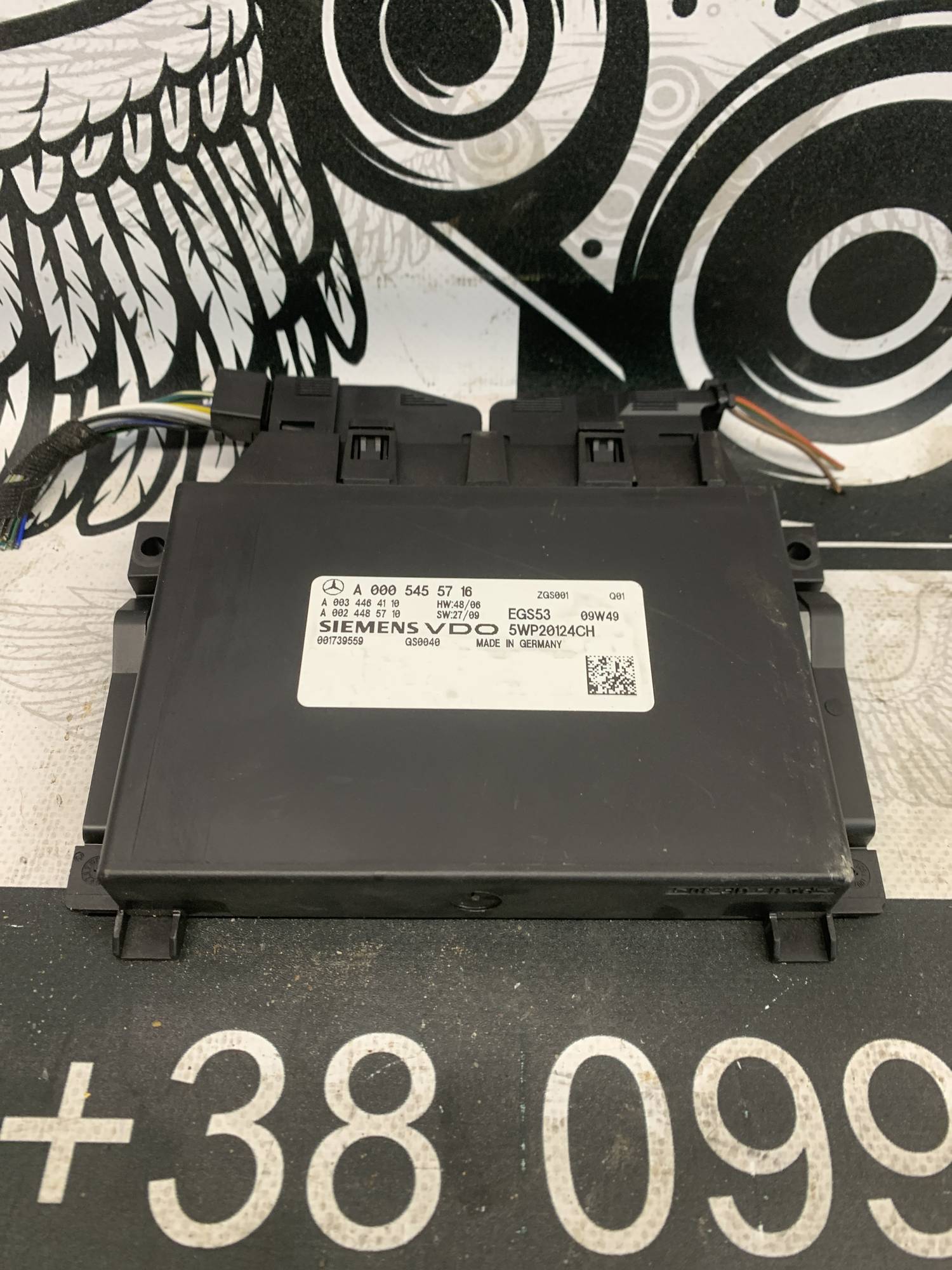 Блок управління коробки передач Mercedes W204 a0005455716