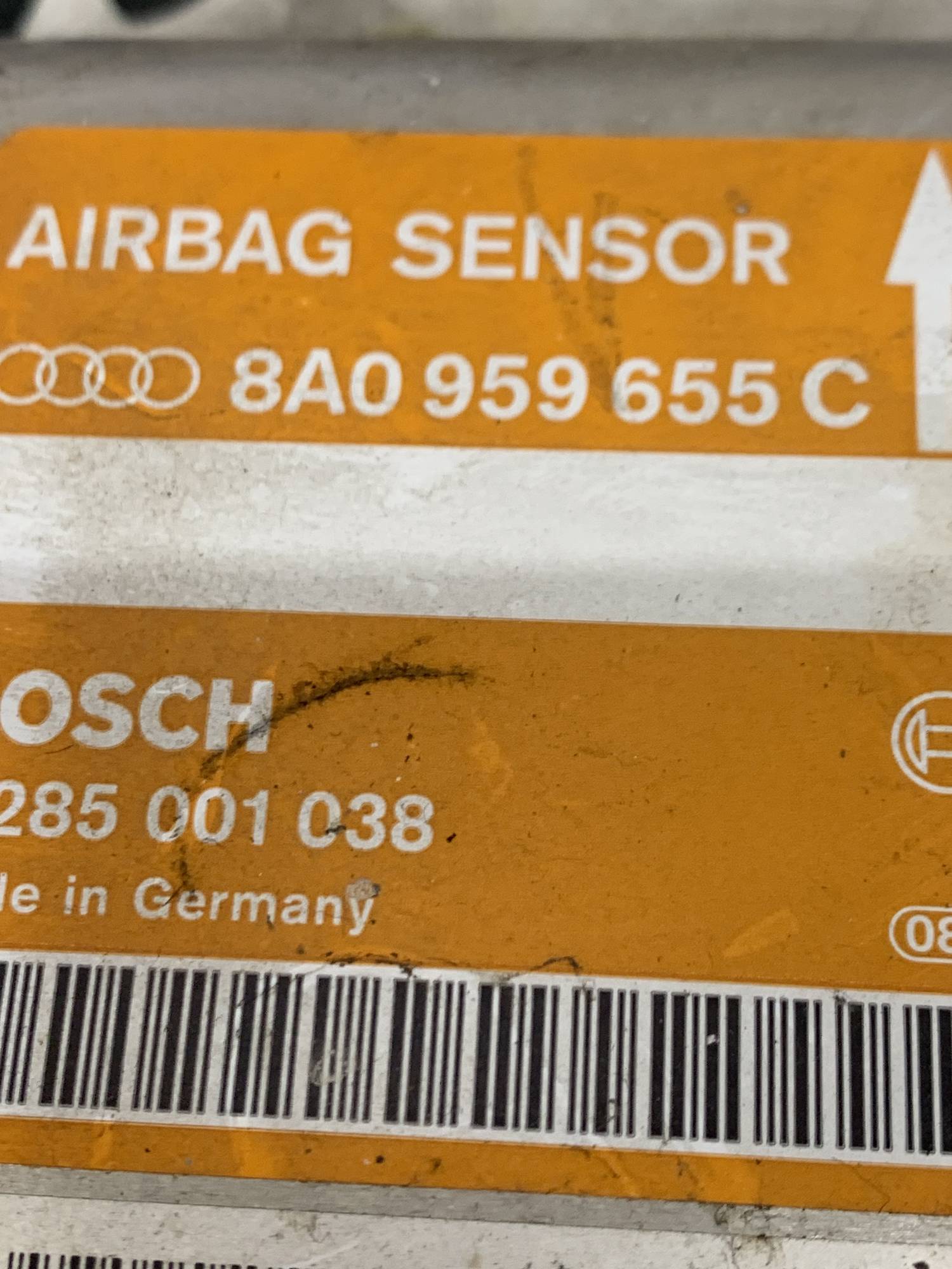 Блок керування Airbag Audi A4 B5 A6 C4 8a0959655c