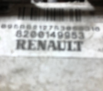 8200149953 Радіатор охолодження Renault clio 3 1.5