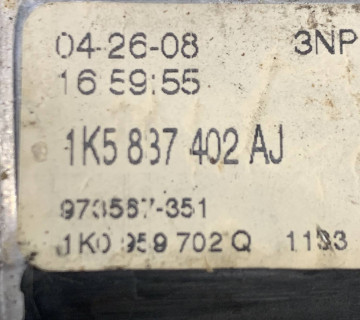 1k5837402aj Моторчик склопідіймача правий передній Volkswagen Jetta 5 2006-2010