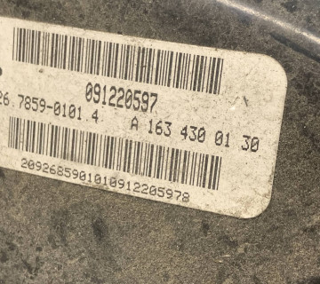 Вакуумний підсилювач гальм Mercedes ml 163 a1634300130