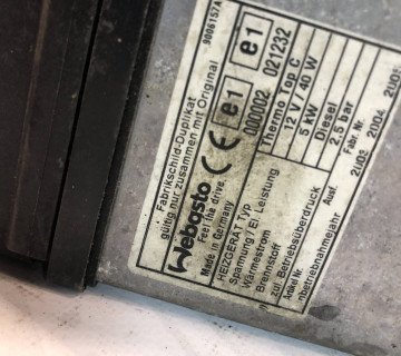 Автономний обігрівач Land Rover Range Rover Webasto (Вебасто) 64126900121