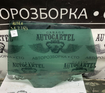 Скло дверей заднє ліве Seat Altea зелене, 43r-004524, 21808203