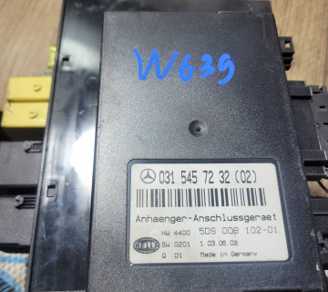 Блок управління фаркопом Vito W639, 0315457232, A0315457232, 031 545 72 32, A 031 545 72 32, 5DS 008 102-01,