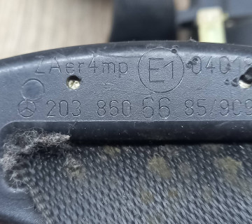 Ремінь безпеки передній правий з піропатороном Mercedes Benz W203 (2000 - 2006)2038606685