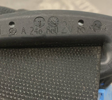 Ремінь безпеки задній лівий Mercedes B W246 a2468602785