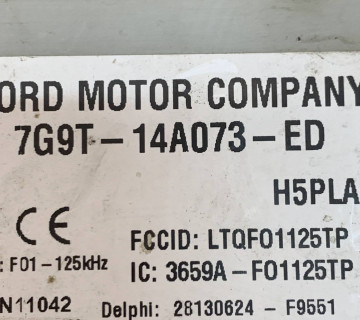 Блок запобіжників Ford Mondeo (IV) 2007-2015 7g9t14a073ed